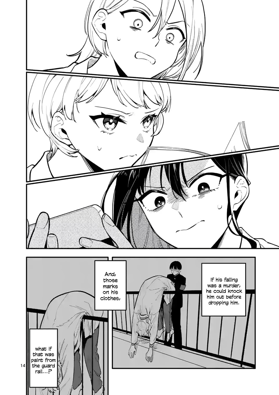 Liar Satsuki Can See Death Chapter 40 page 14 - Chapter 40: Clash (1)