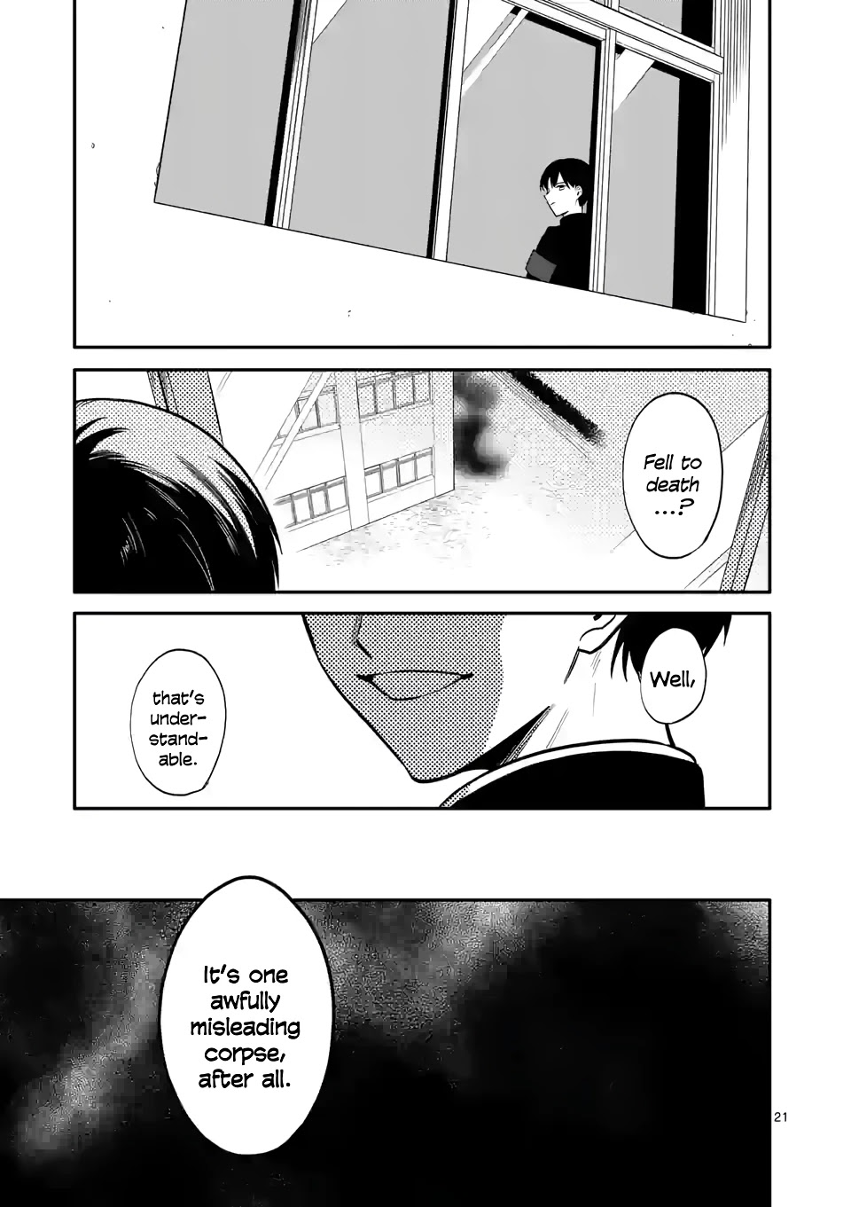 Liar Satsuki Can See Death Chapter 40 page 21 - Chapter 40: Clash (1)