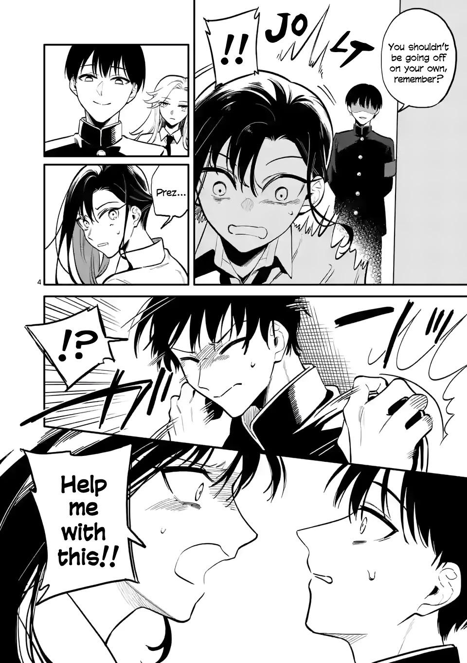 Liar Satsuki Can See Death Chapter 40 page 4 - Chapter 40: Clash (1)