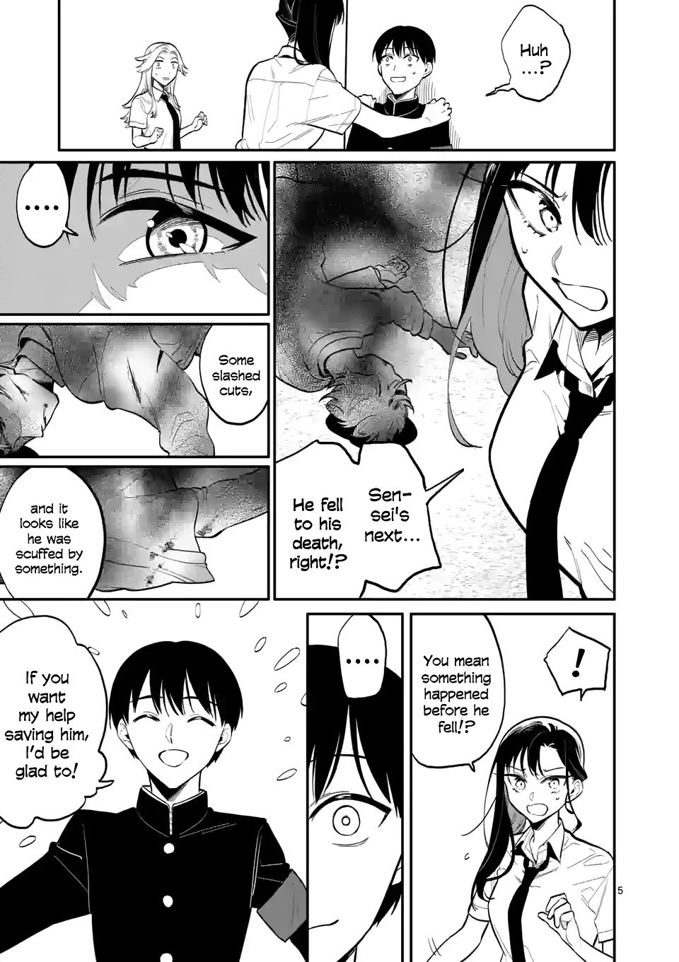 Liar Satsuki Can See Death Chapter 40 page 5 - Chapter 40: Clash (1)