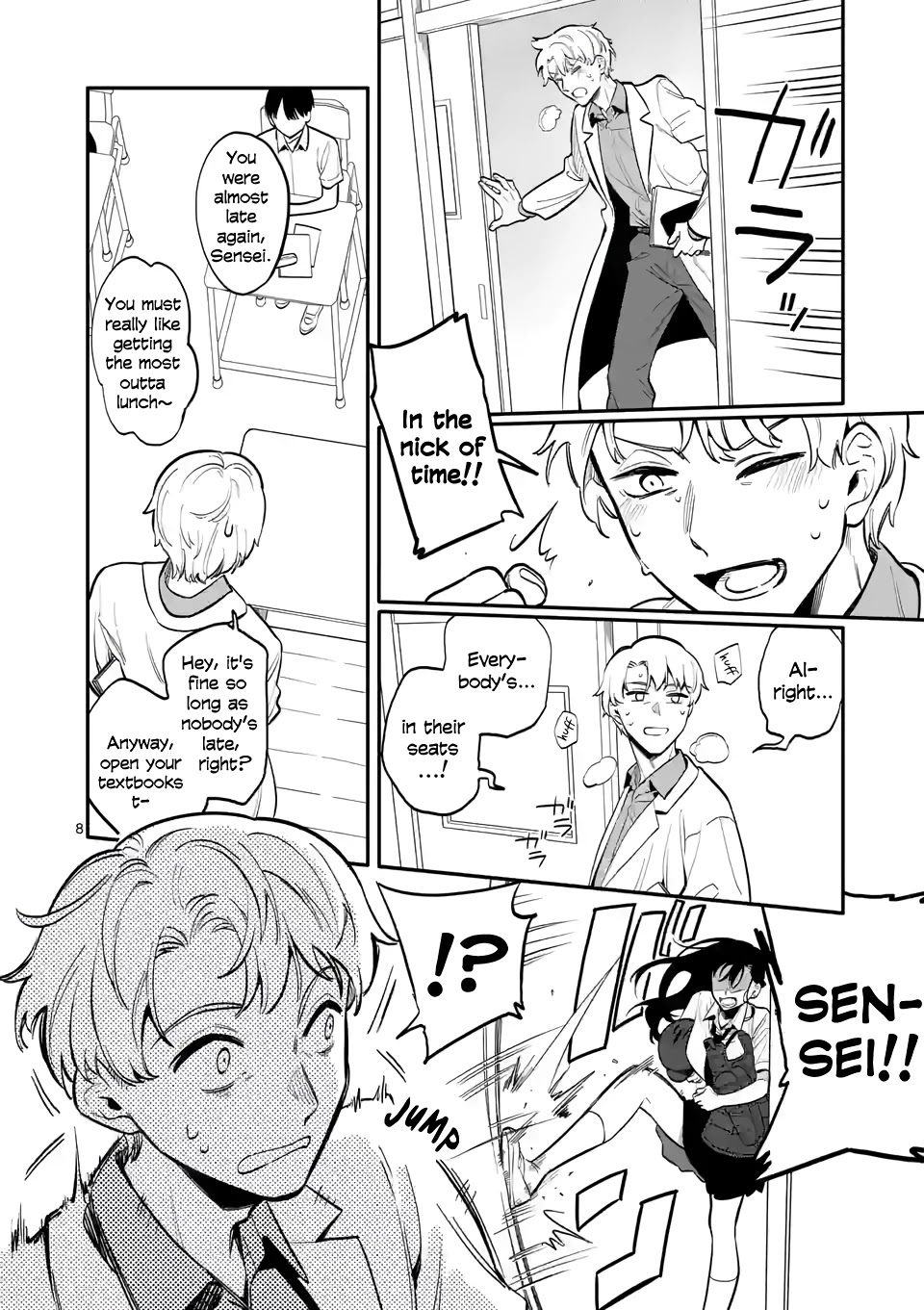Liar Satsuki Can See Death Chapter 40 page 8 - Chapter 40: Clash (1)