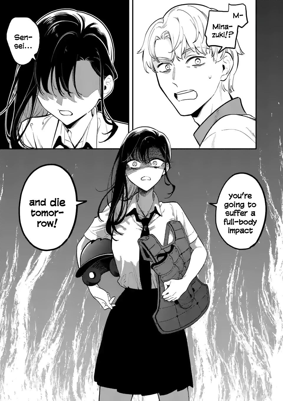 Liar Satsuki Can See Death Chapter 40 page 9 - Chapter 40: Clash (1)