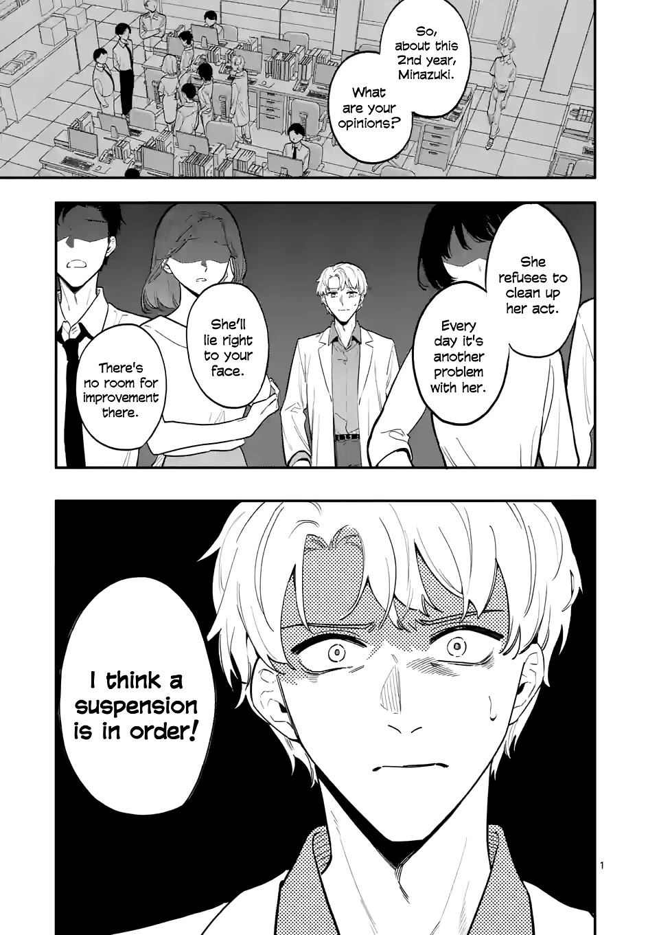 Liar Satsuki Can See Death Chapter 41 page 1 - Chapter 41: Clash (2)