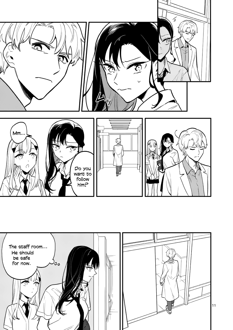 Liar Satsuki Can See Death Chapter 41 page 11 - Chapter 41: Clash (2)