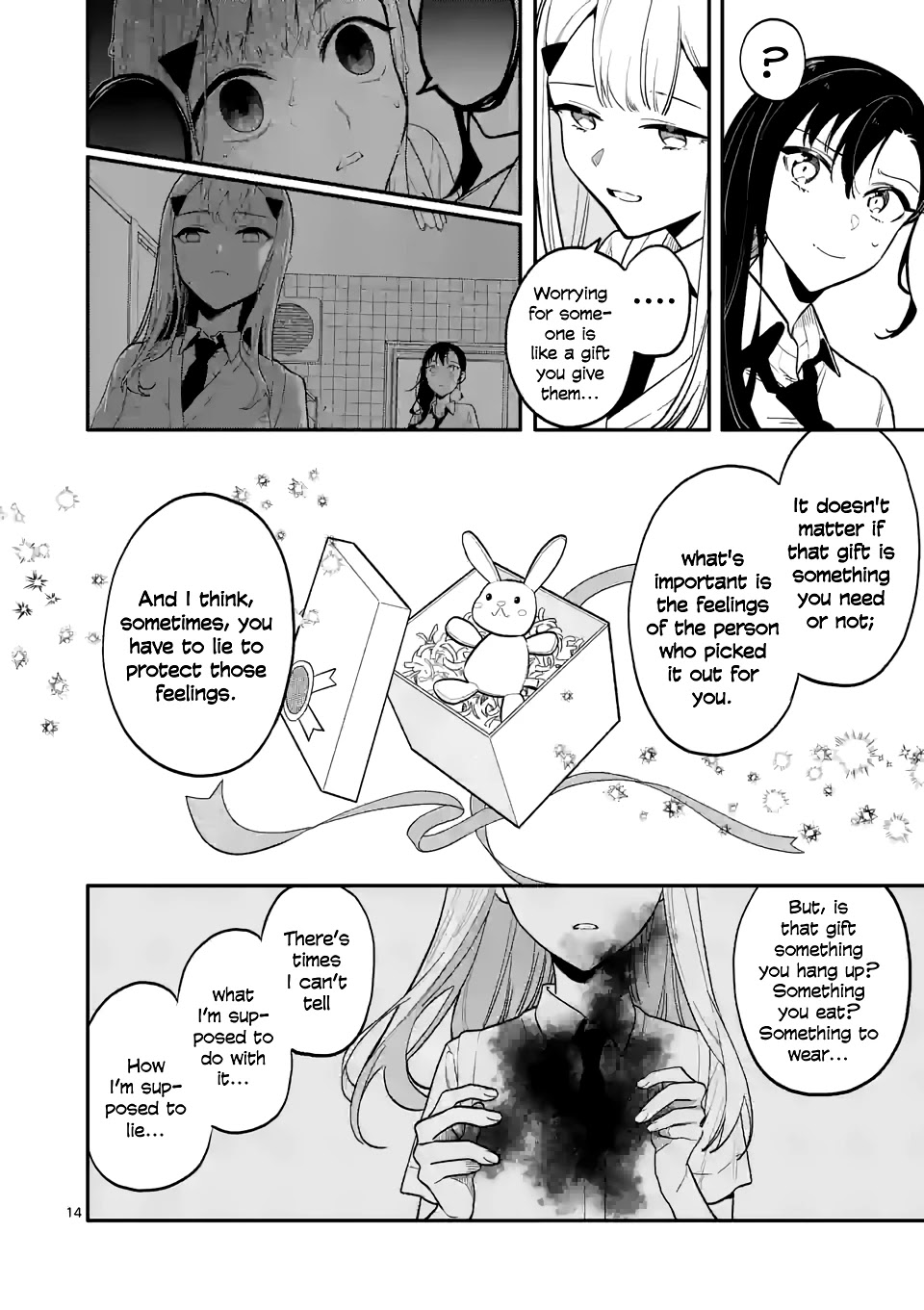 Liar Satsuki Can See Death Chapter 41 page 14 - Chapter 41: Clash (2)