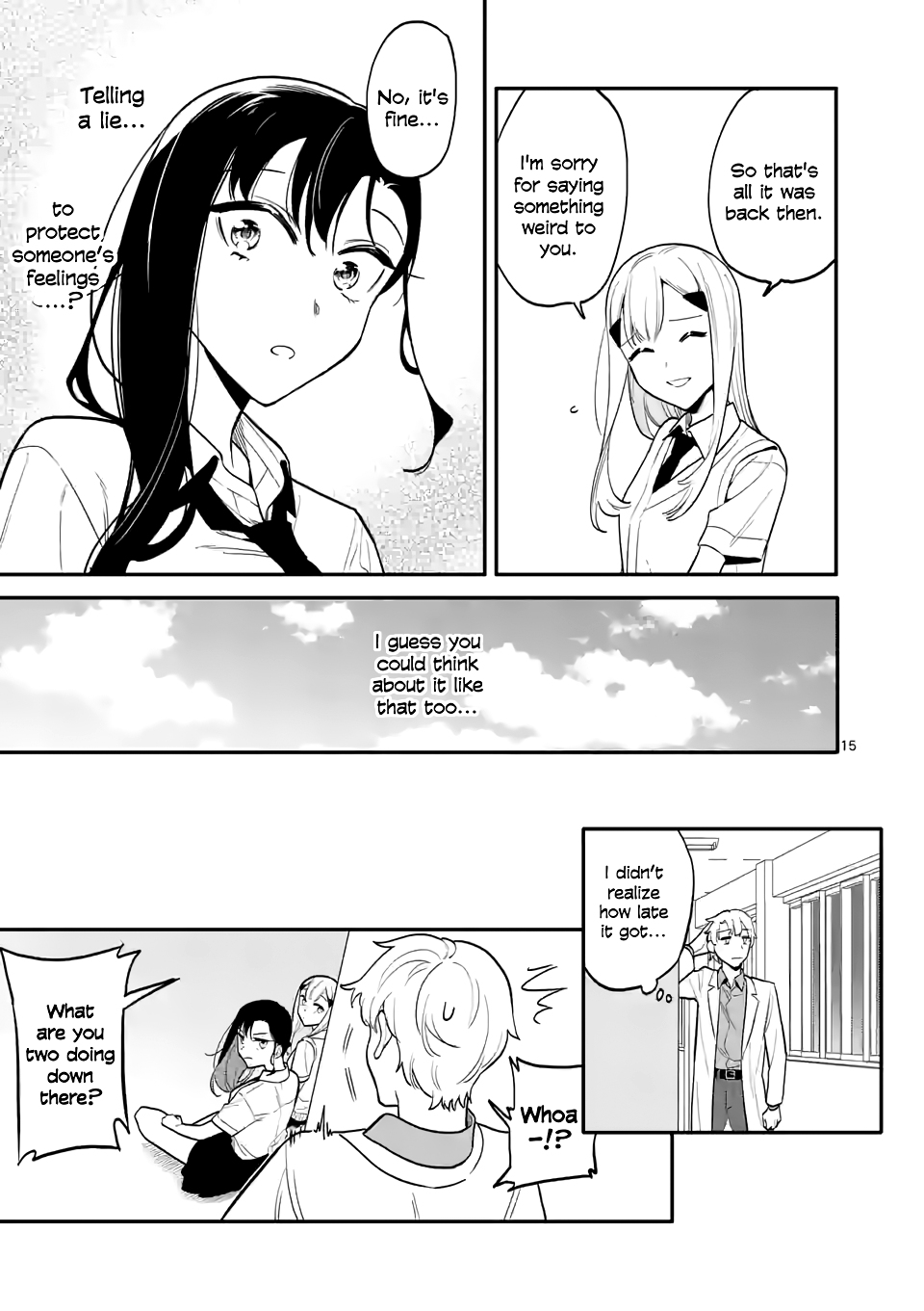 Liar Satsuki Can See Death Chapter 41 page 15 - Chapter 41: Clash (2)