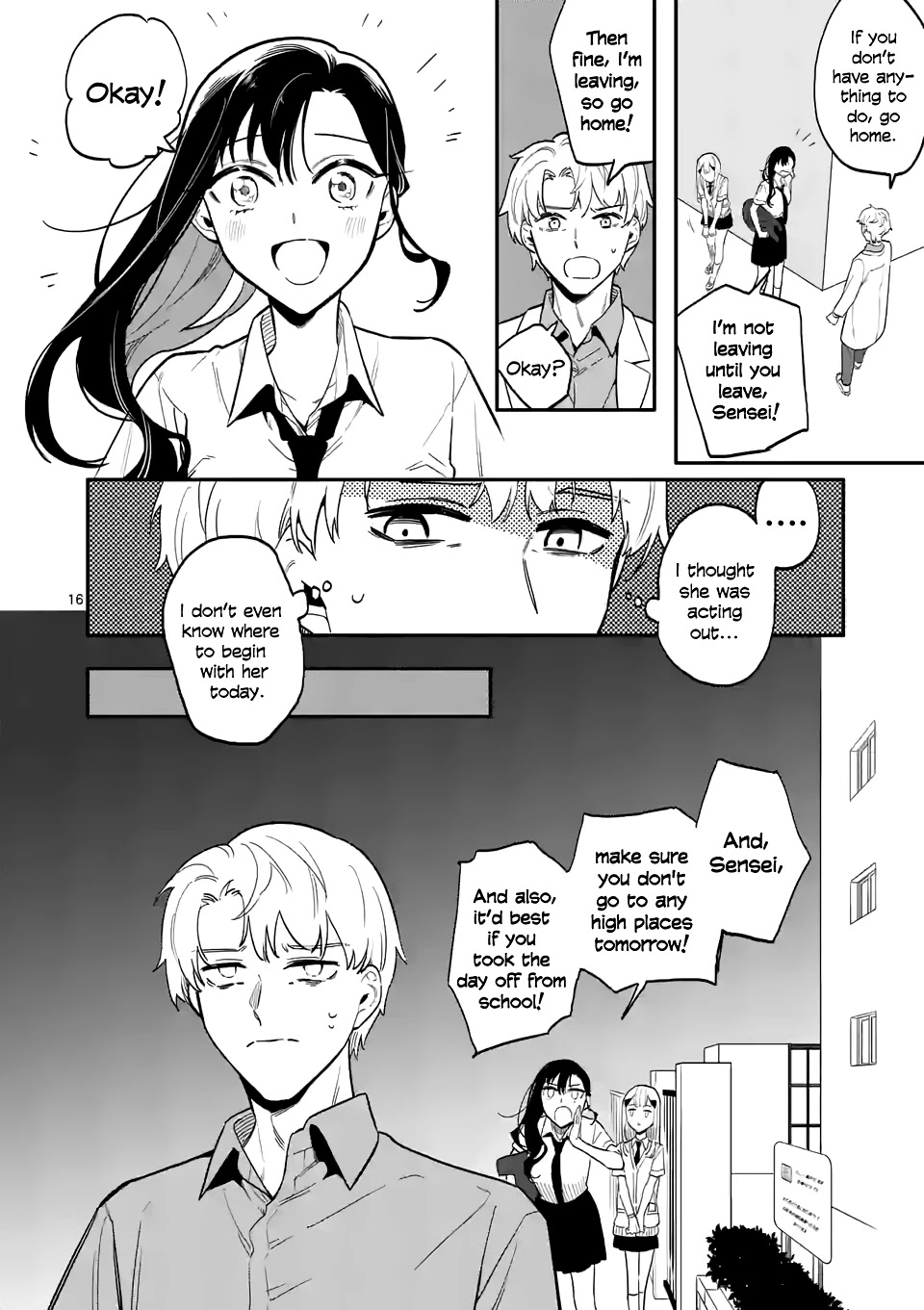 Liar Satsuki Can See Death Chapter 41 page 16 - Chapter 41: Clash (2)
