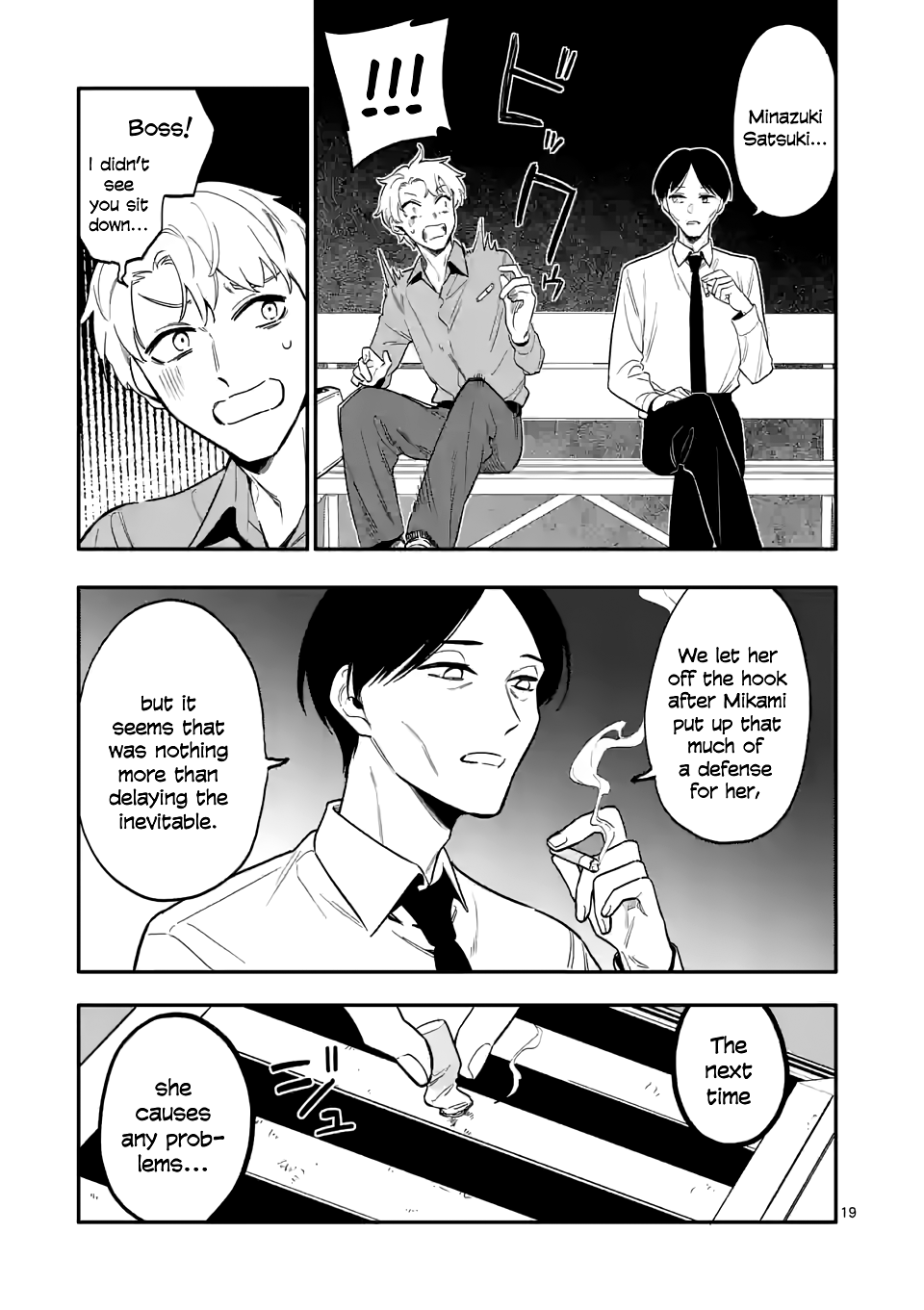 Liar Satsuki Can See Death Chapter 41 page 19 - Chapter 41: Clash (2)