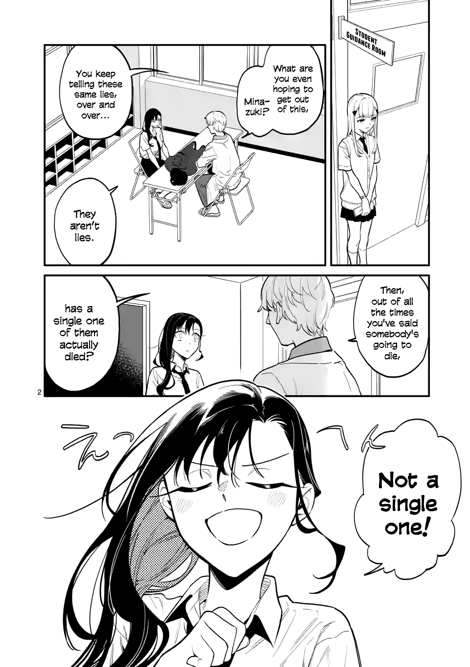 Liar Satsuki Can See Death Chapter 41 page 2 - Chapter 41: Clash (2)
