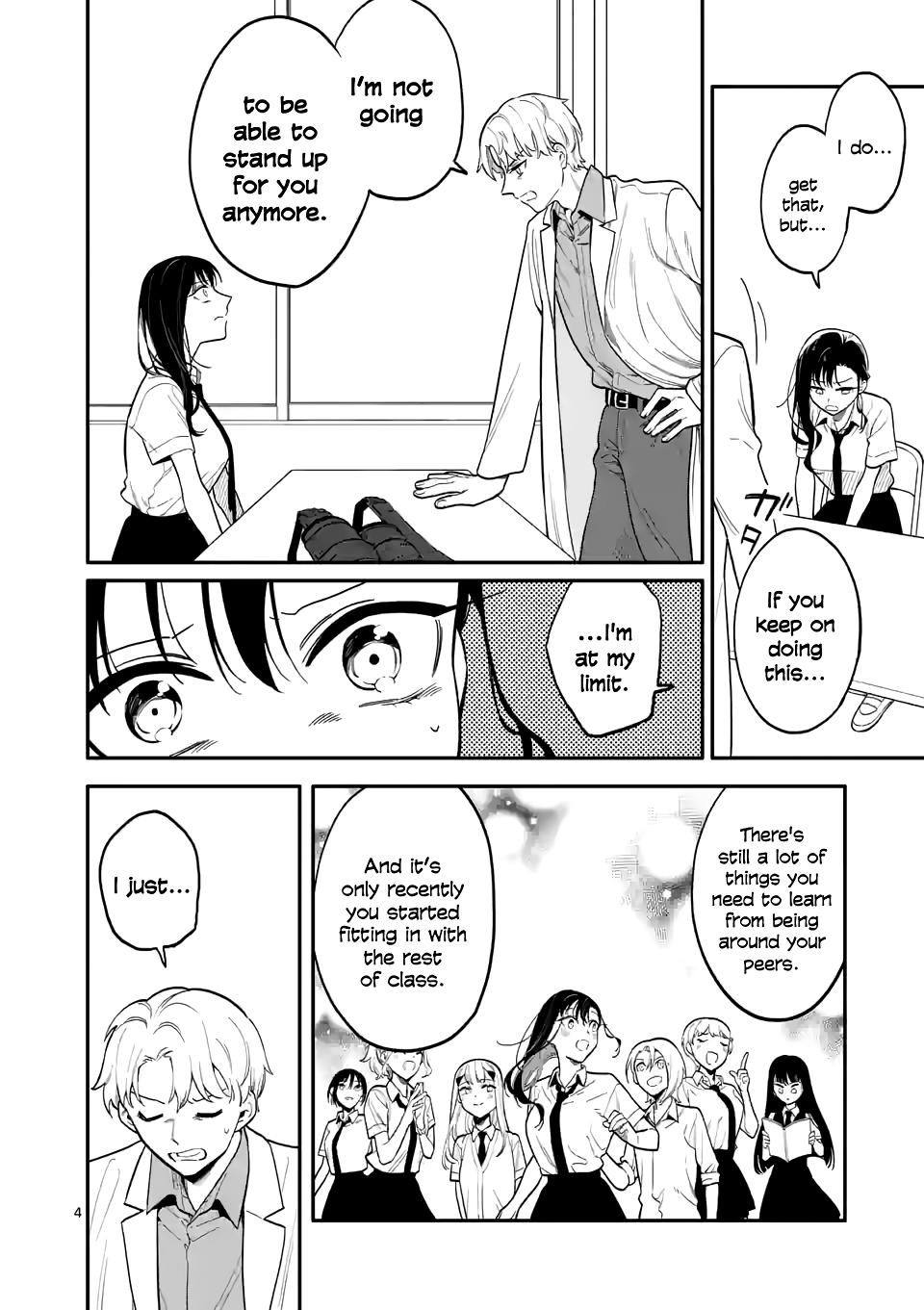 Liar Satsuki Can See Death Chapter 41 page 4 - Chapter 41: Clash (2)