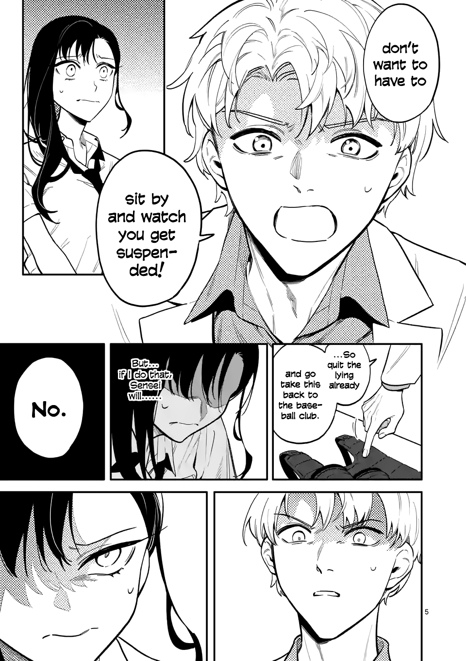 Liar Satsuki Can See Death Chapter 41 page 5 - Chapter 41: Clash (2)