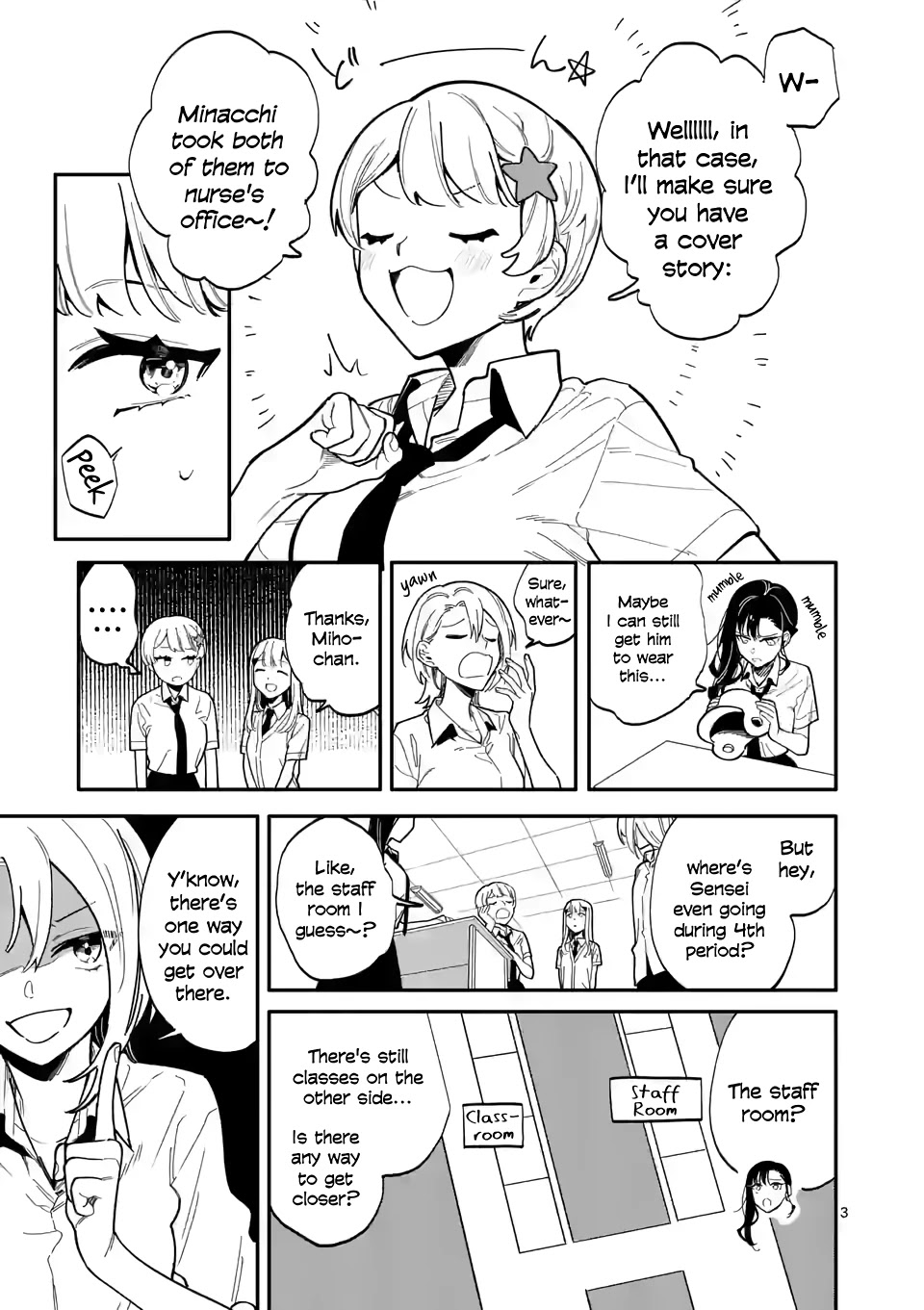 Liar Satsuki Can See Death Chapter 42 page 3 - Chapter 42: Clash (3)