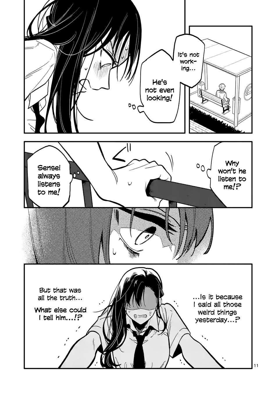 Liar Satsuki Can See Death Chapter 43 page 11 - Chapter 43: Clash (4)
