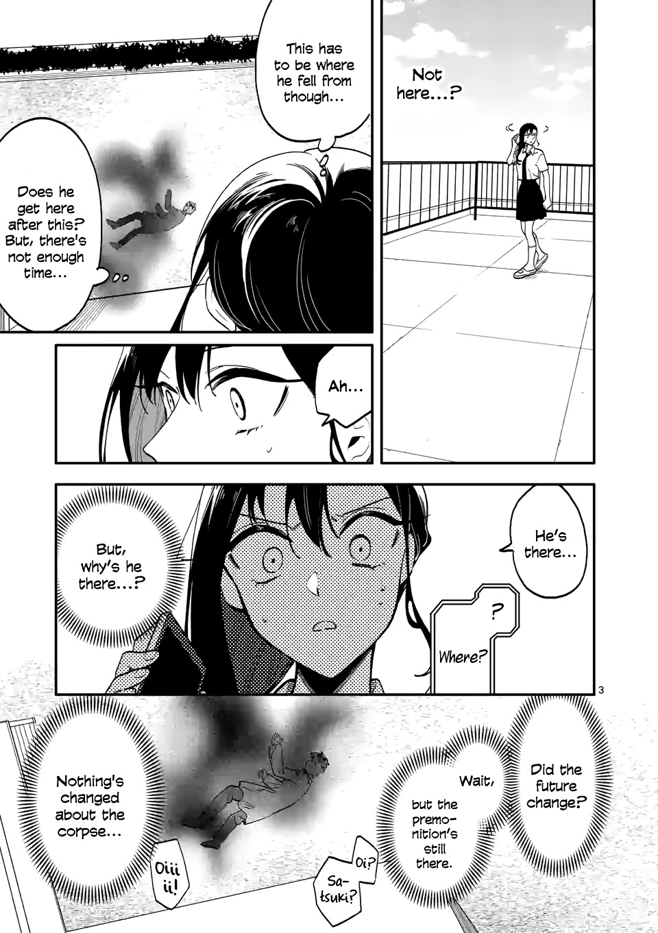 Liar Satsuki Can See Death Chapter 43 page 3 - Chapter 43: Clash (4)