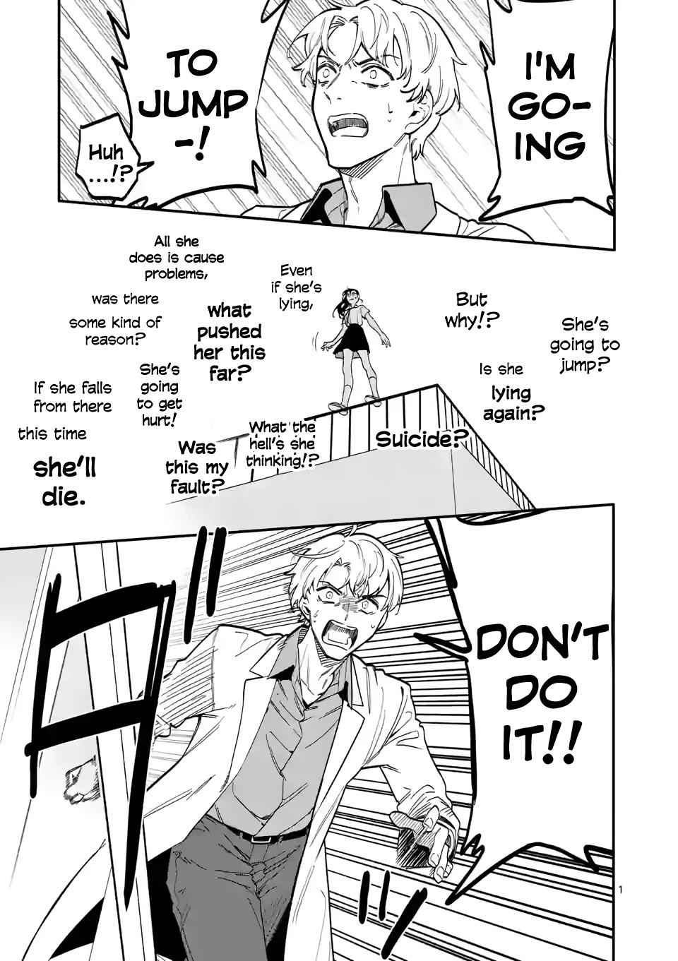 Liar Satsuki Can See Death Chapter 44 page 1 - Chapter 44: Clash (5)