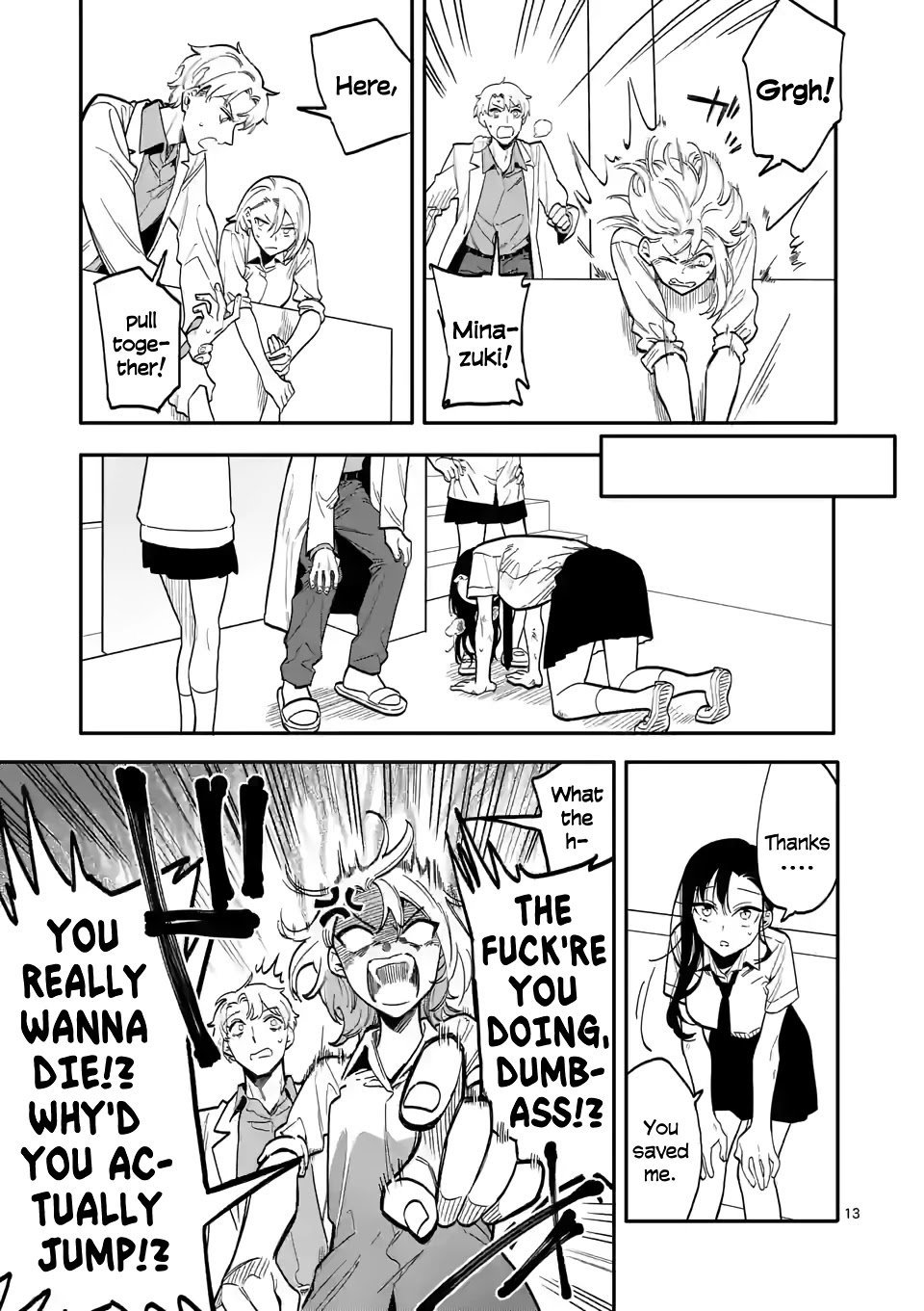 Liar Satsuki Can See Death Chapter 44 page 13 - Chapter 44: Clash (5)