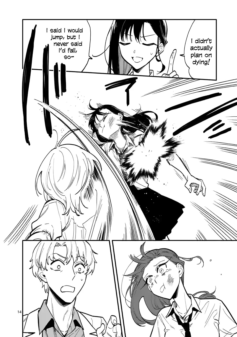 Liar Satsuki Can See Death Chapter 44 page 14 - Chapter 44: Clash (5)