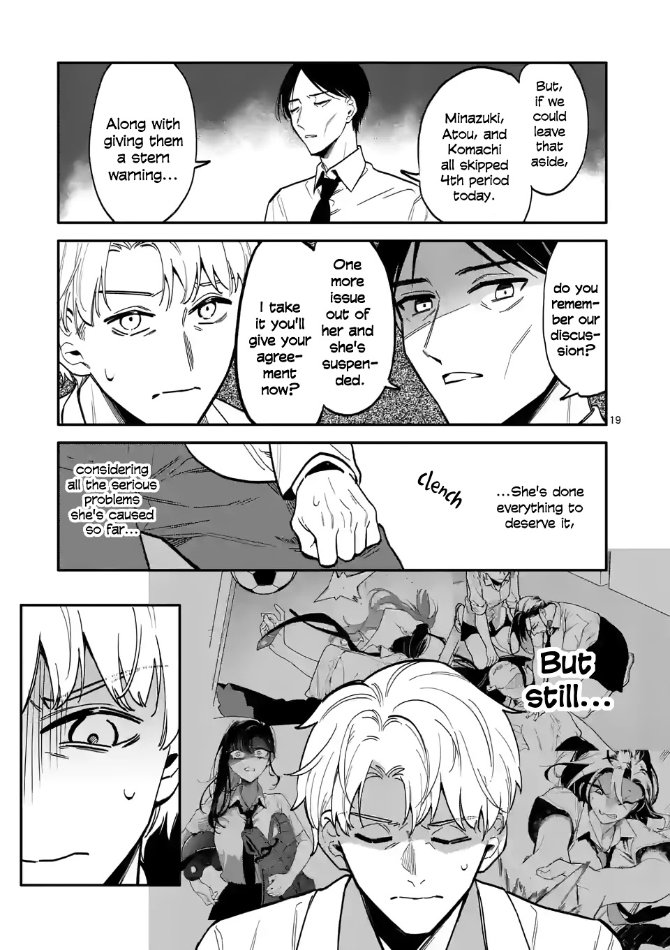 Liar Satsuki Can See Death Chapter 44 page 19 - Chapter 44: Clash (5)