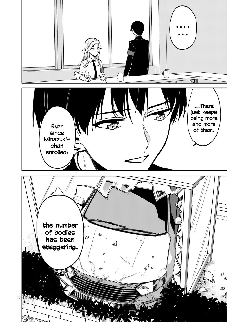 Liar Satsuki Can See Death Chapter 44 page 22 - Chapter 44: Clash (5)