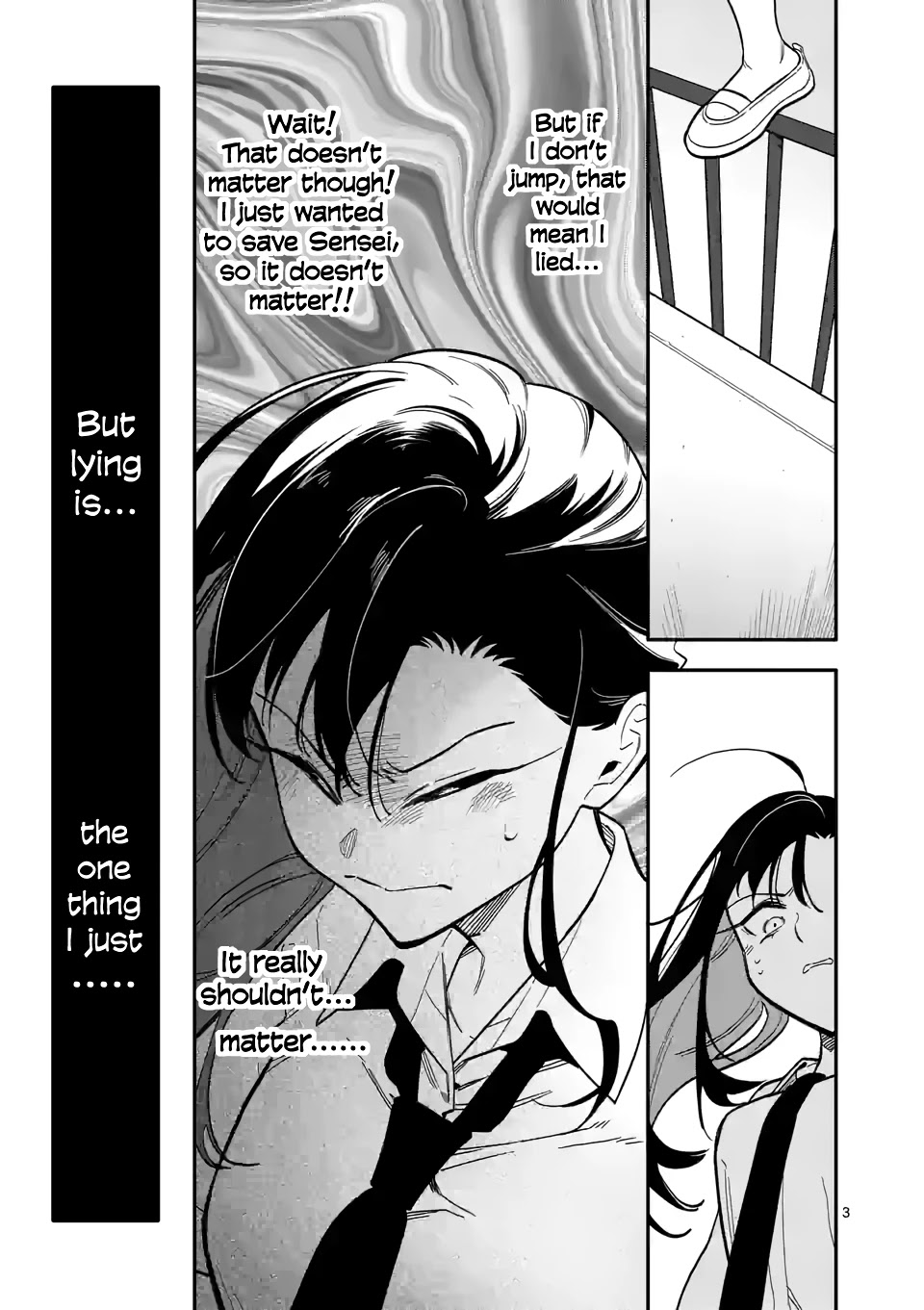 Liar Satsuki Can See Death Chapter 44 page 3 - Chapter 44: Clash (5)