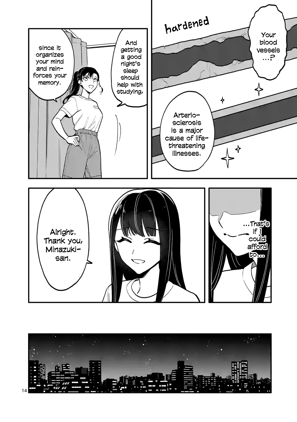 Liar Satsuki Can See Death Chapter 45 page 14 - Chapter 45: Sleep