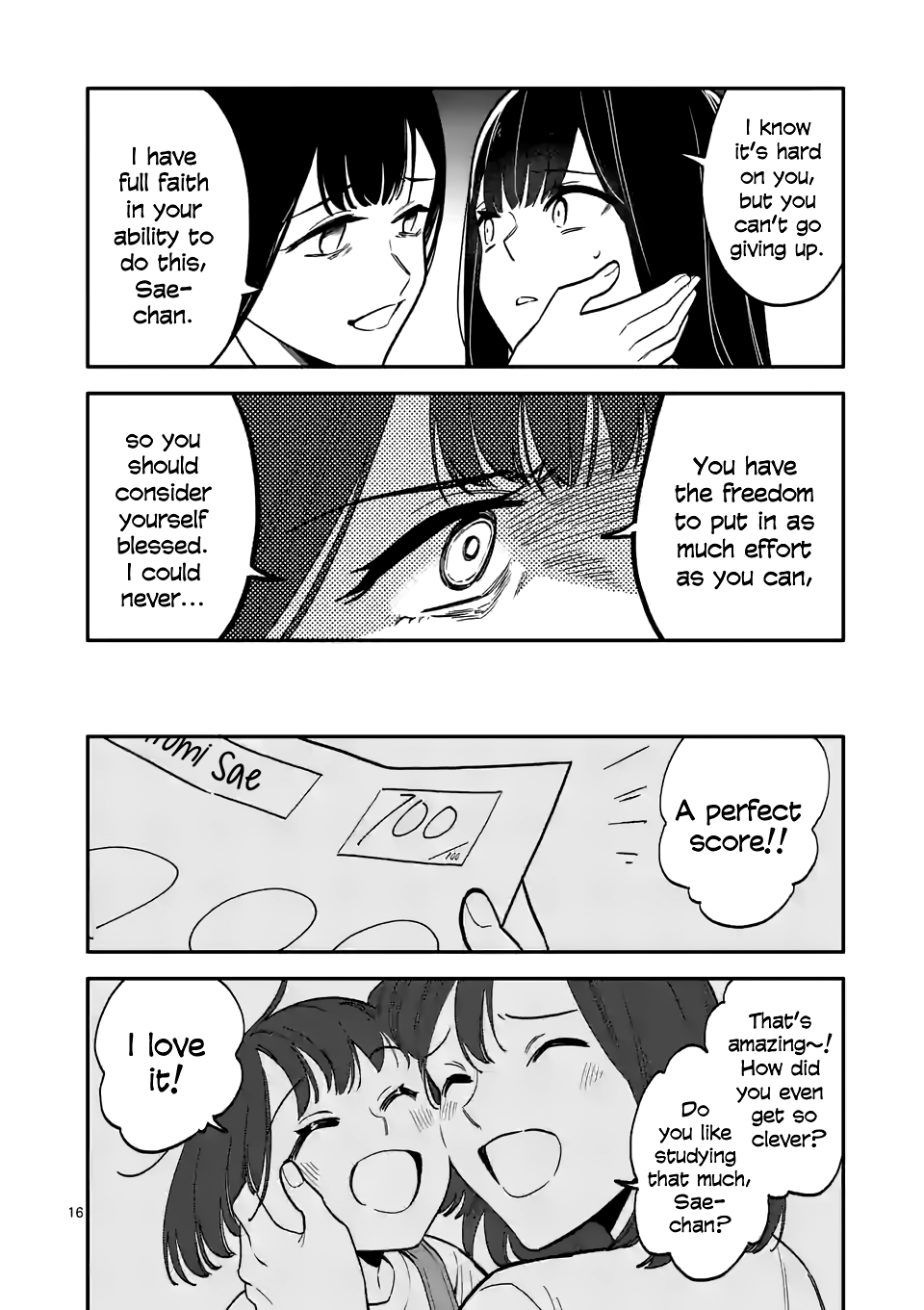 Liar Satsuki Can See Death Chapter 45 page 16 - Chapter 45: Sleep