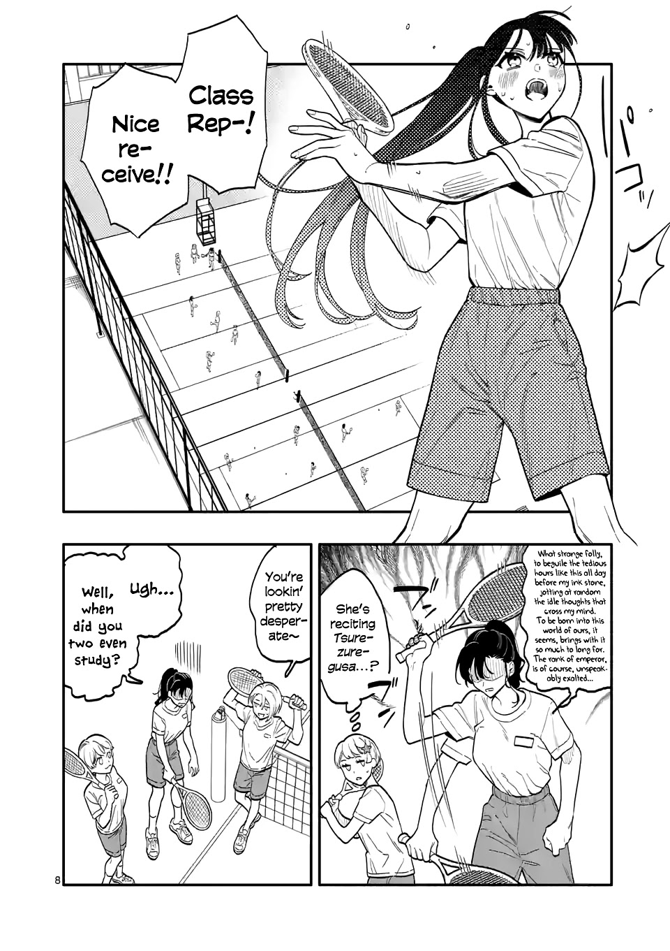 Liar Satsuki Can See Death Chapter 45 page 8 - Chapter 45: Sleep