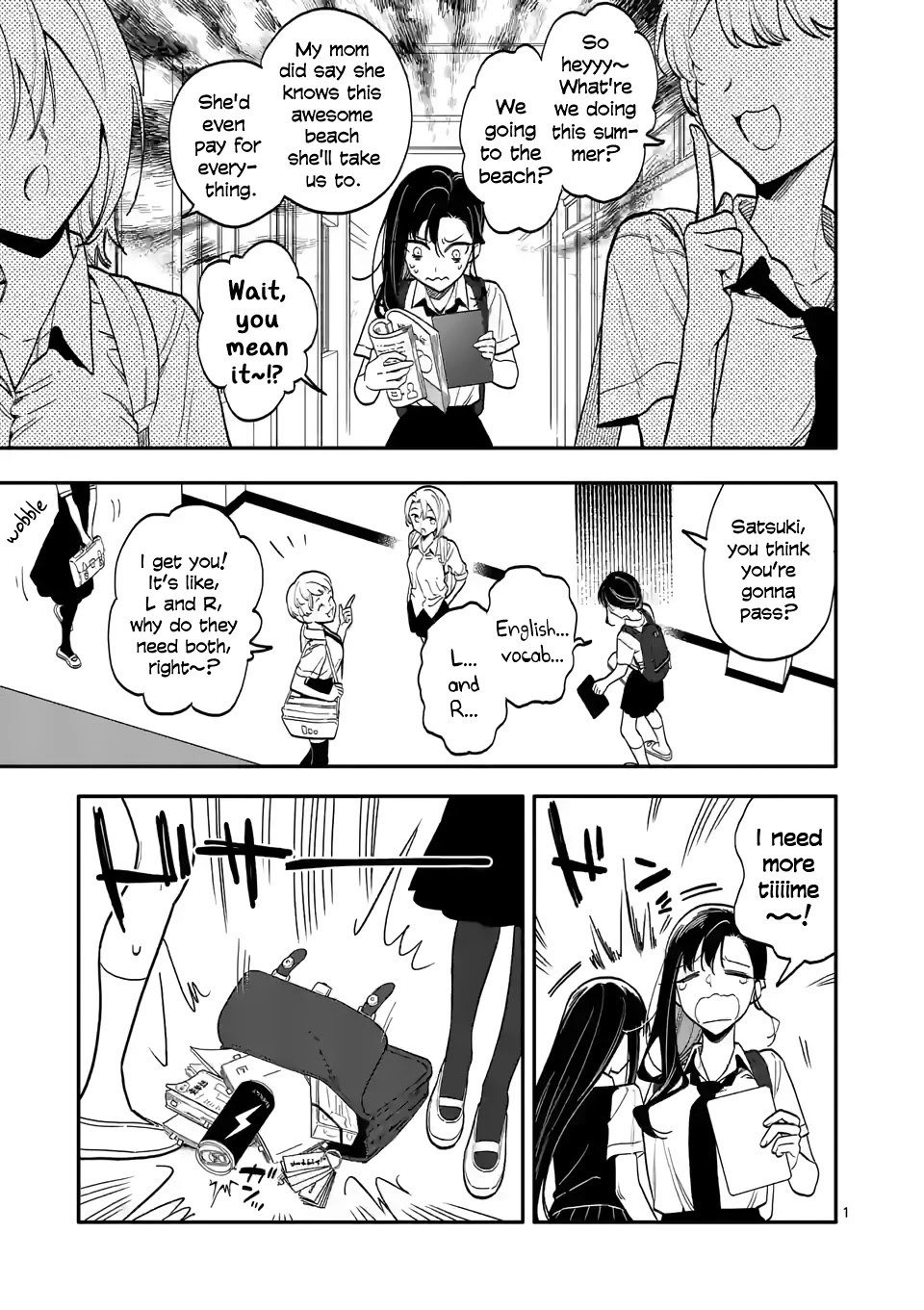 Liar Satsuki Can See Death Chapter 46 page 1 - Chapter 46: Sleep (2)