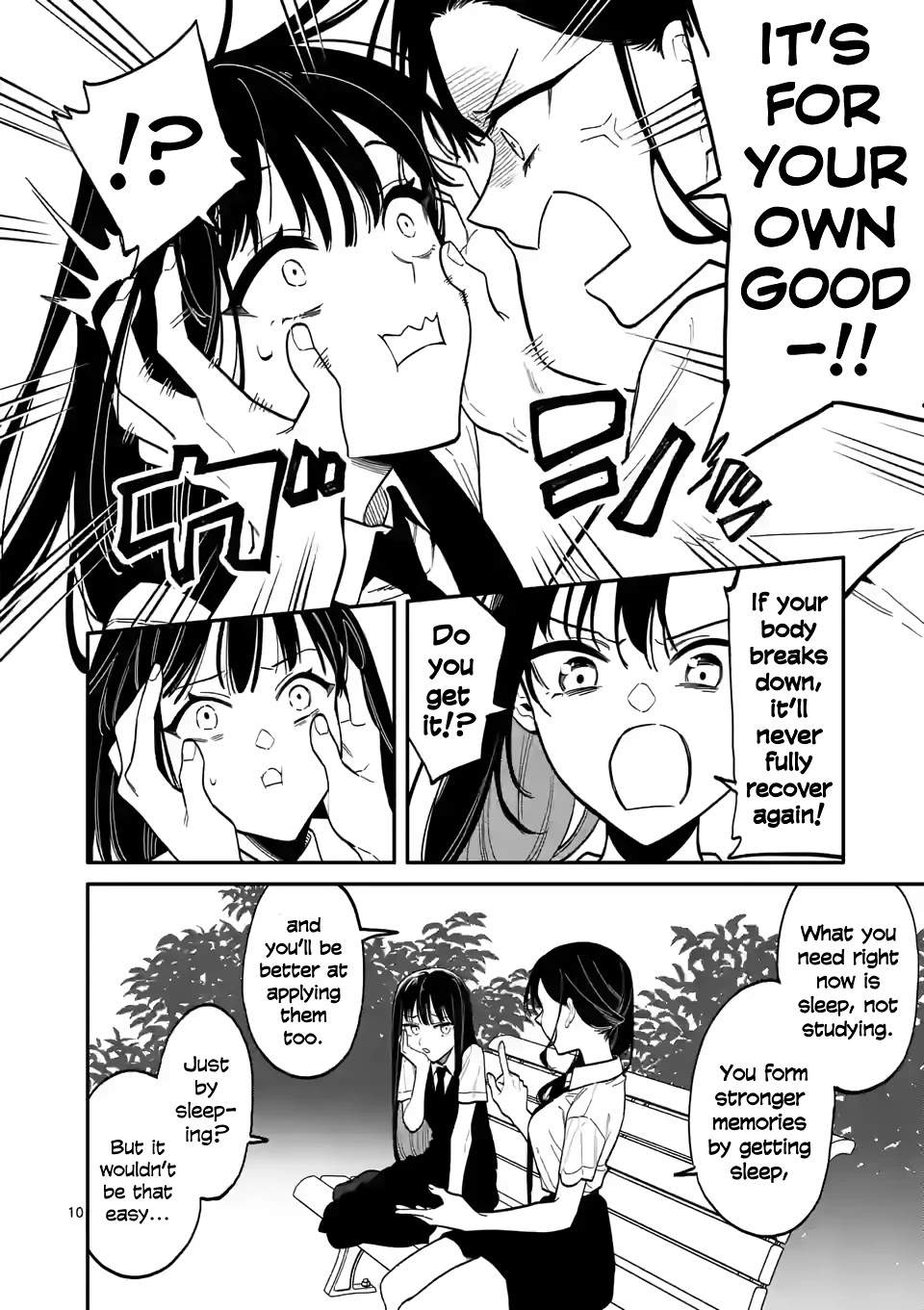 Liar Satsuki Can See Death Chapter 46 page 10 - Chapter 46: Sleep (2)