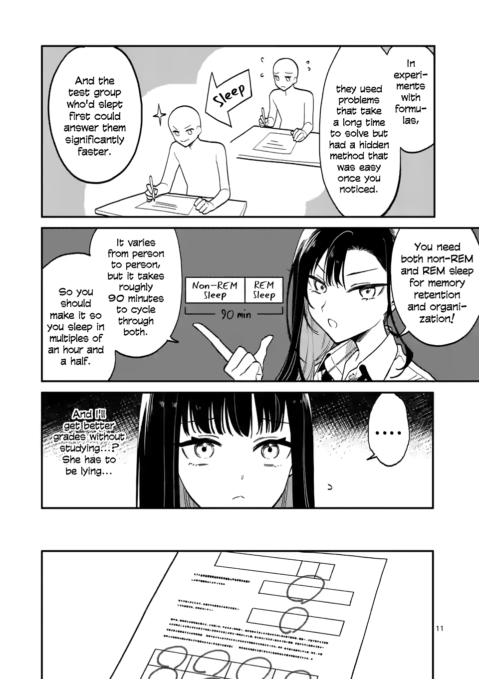 Liar Satsuki Can See Death Chapter 46 page 11 - Chapter 46: Sleep (2)