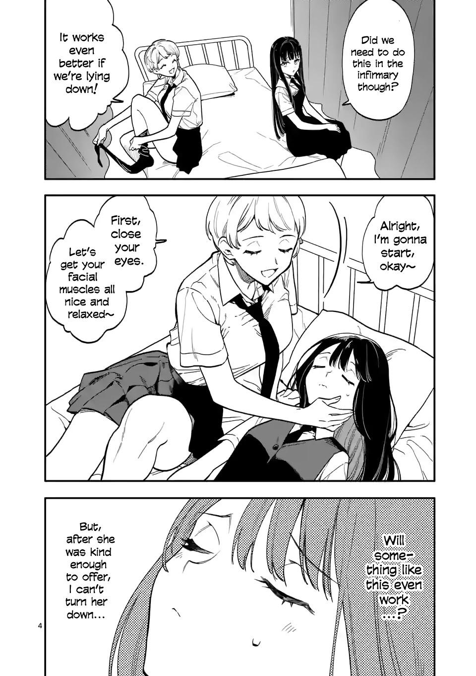 Liar Satsuki Can See Death Chapter 46 page 4 - Chapter 46: Sleep (2)