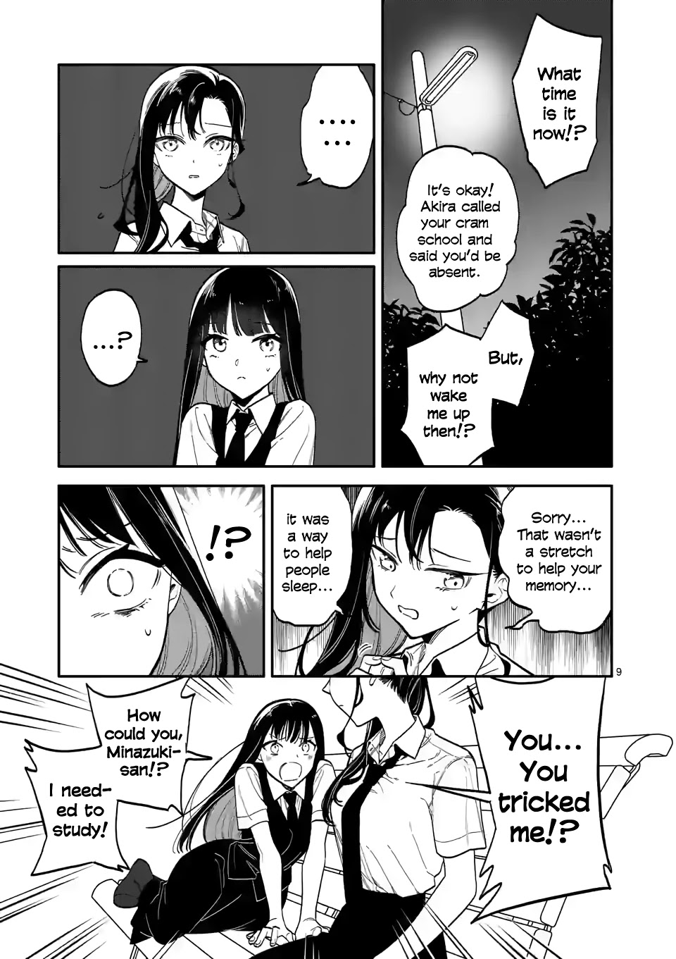 Liar Satsuki Can See Death Chapter 46 page 9 - Chapter 46: Sleep (2)