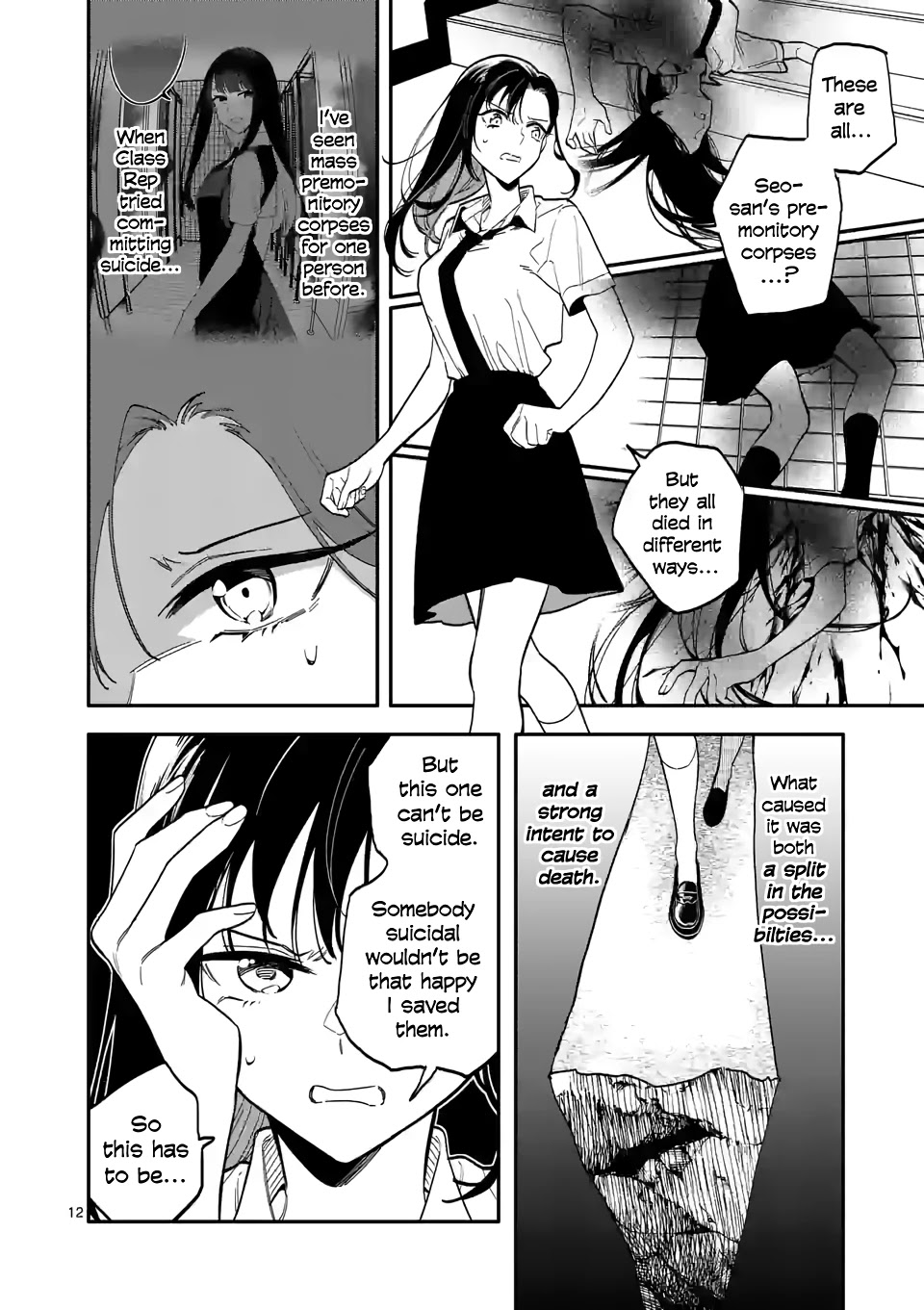 Liar Satsuki Can See Death Chapter 47 page 12 - Chapter 47: Reunion