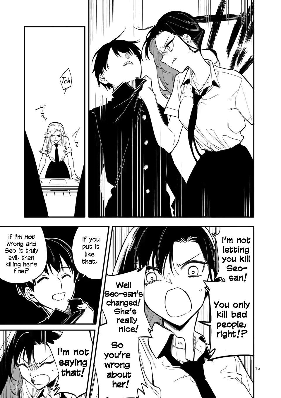 Liar Satsuki Can See Death Chapter 47 page 15 - Chapter 47: Reunion