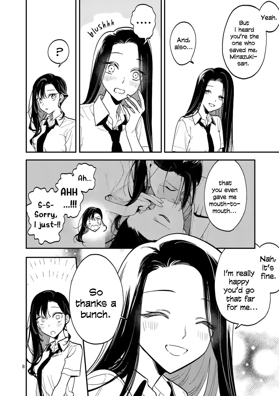 Liar Satsuki Can See Death Chapter 47 page 8 - Chapter 47: Reunion