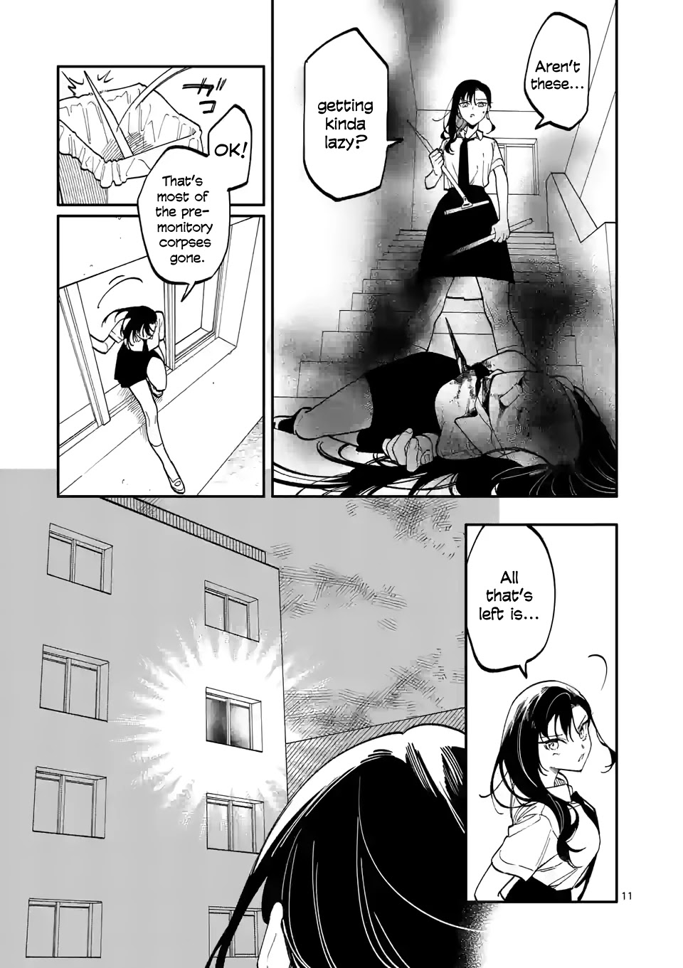 Liar Satsuki Can See Death Chapter 48 page 11 - Chapter 48: Trick