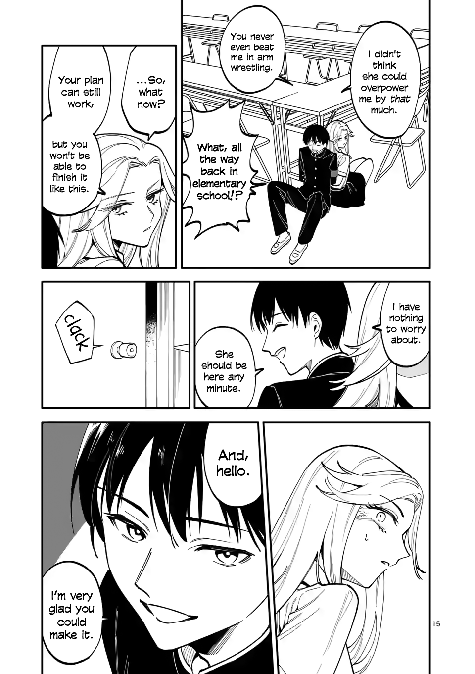 Liar Satsuki Can See Death Chapter 48 page 15 - Chapter 48: Trick