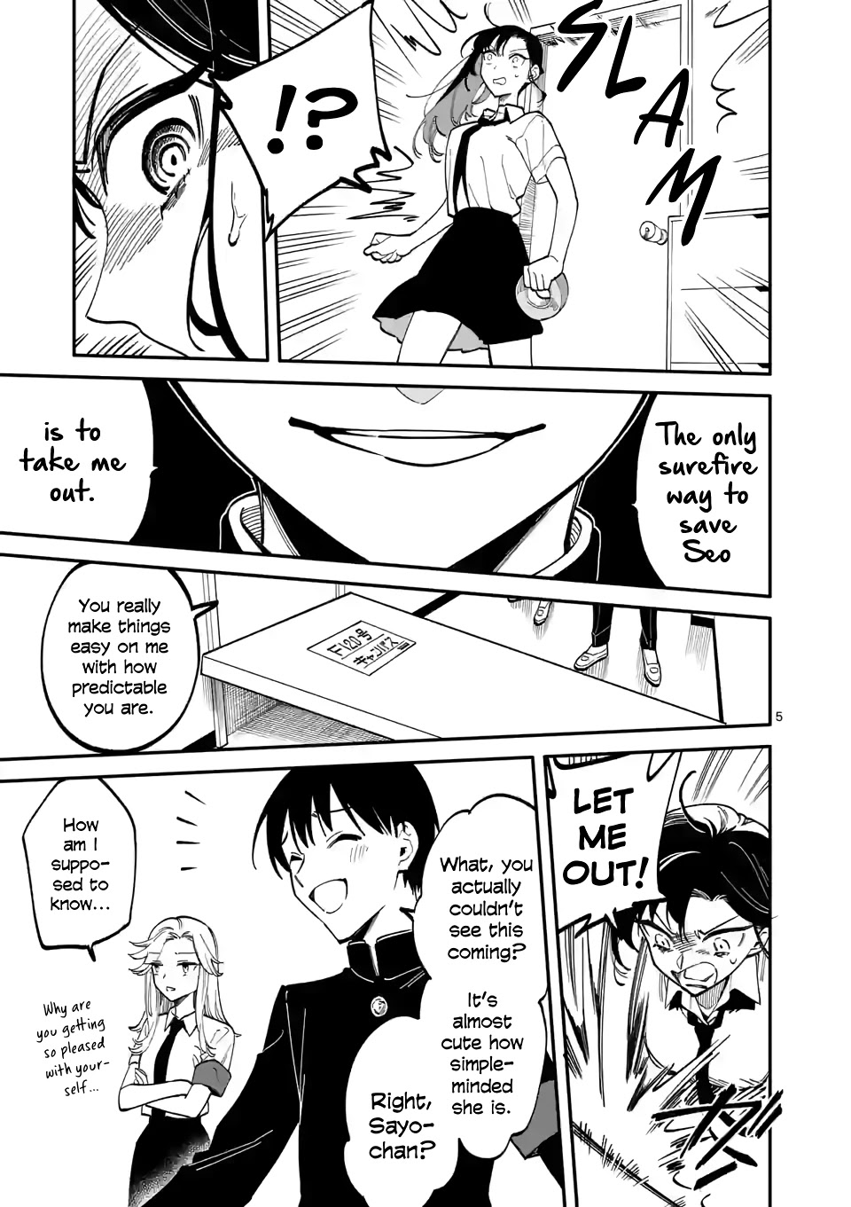 Liar Satsuki Can See Death Chapter 48 page 5 - Chapter 48: Trick