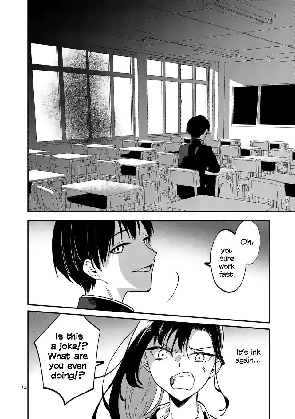 Liar Satsuki Can See Death Chapter 49 page 14 - Chapter 49: Alteration
