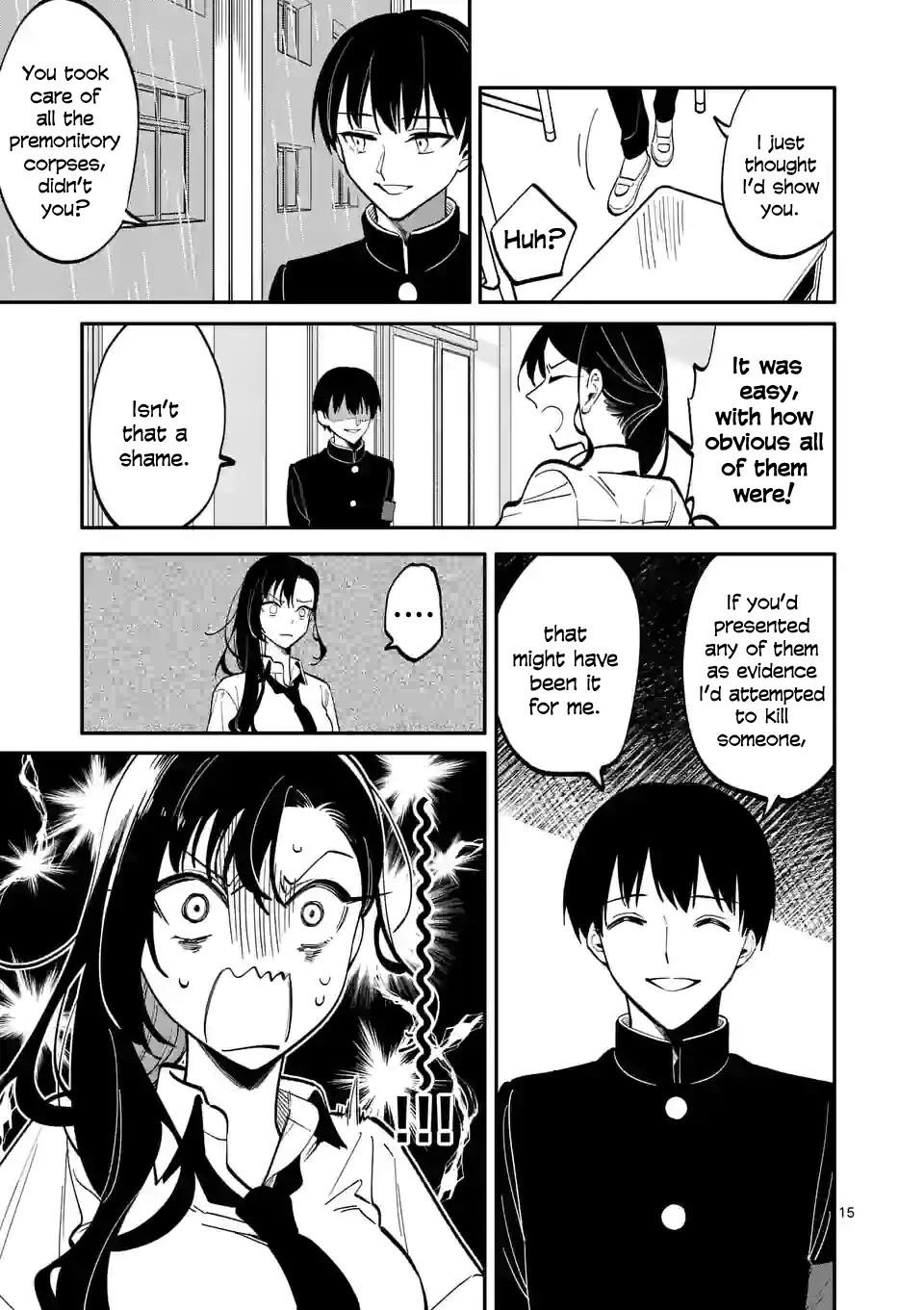 Liar Satsuki Can See Death Chapter 49 page 15 - Chapter 49: Alteration