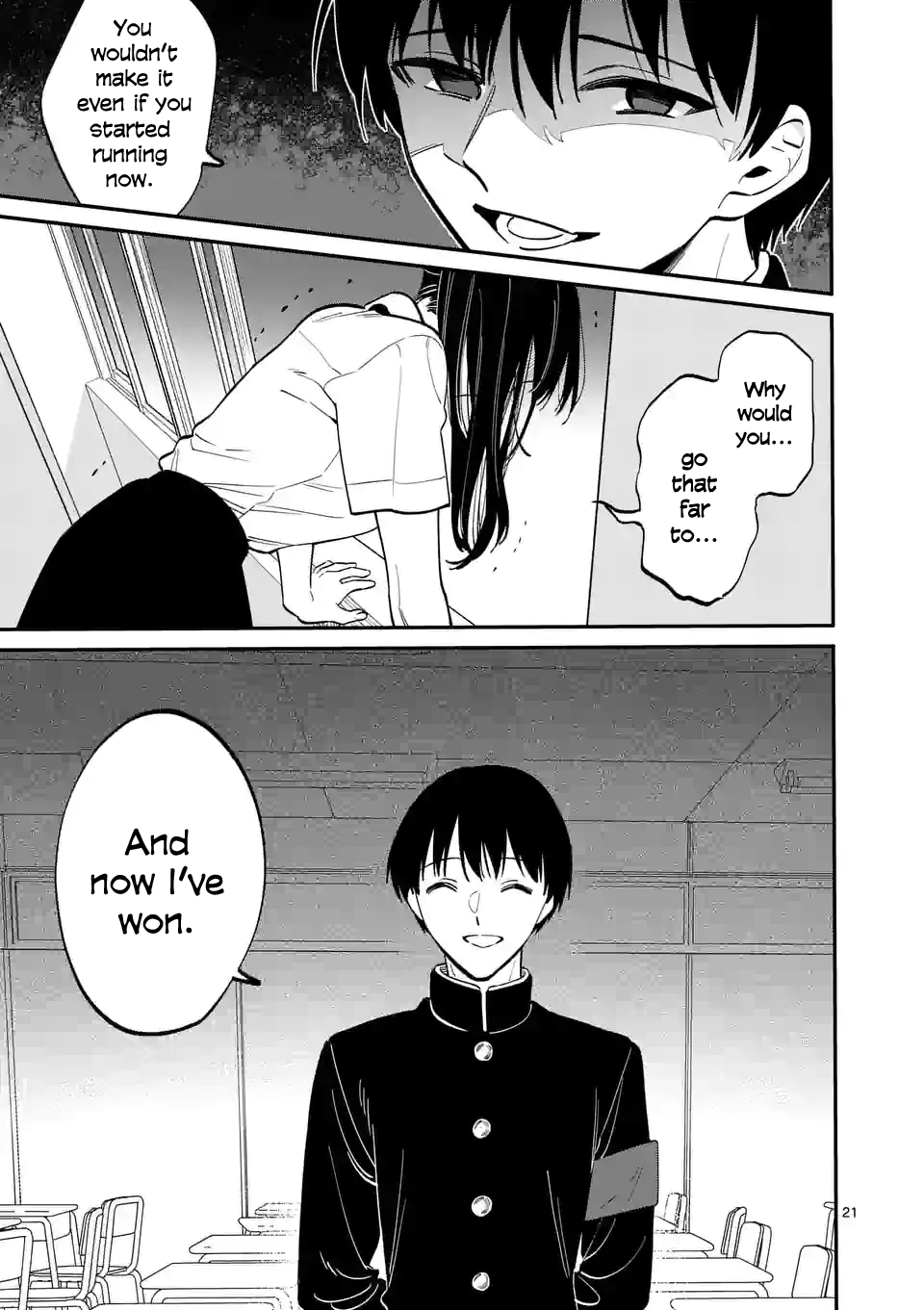 Liar Satsuki Can See Death Chapter 49 page 21 - Chapter 49: Alteration