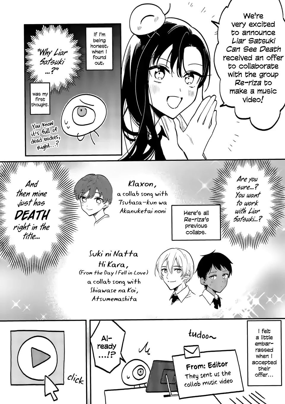 Liar Satsuki Can See Death Chapter 50 page 19 - Chapter 50: Storm