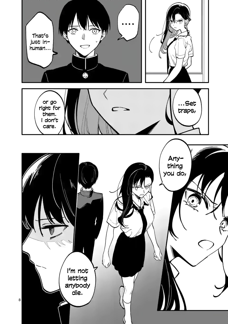 Liar Satsuki Can See Death Chapter 50 page 8 - Chapter 50: Storm