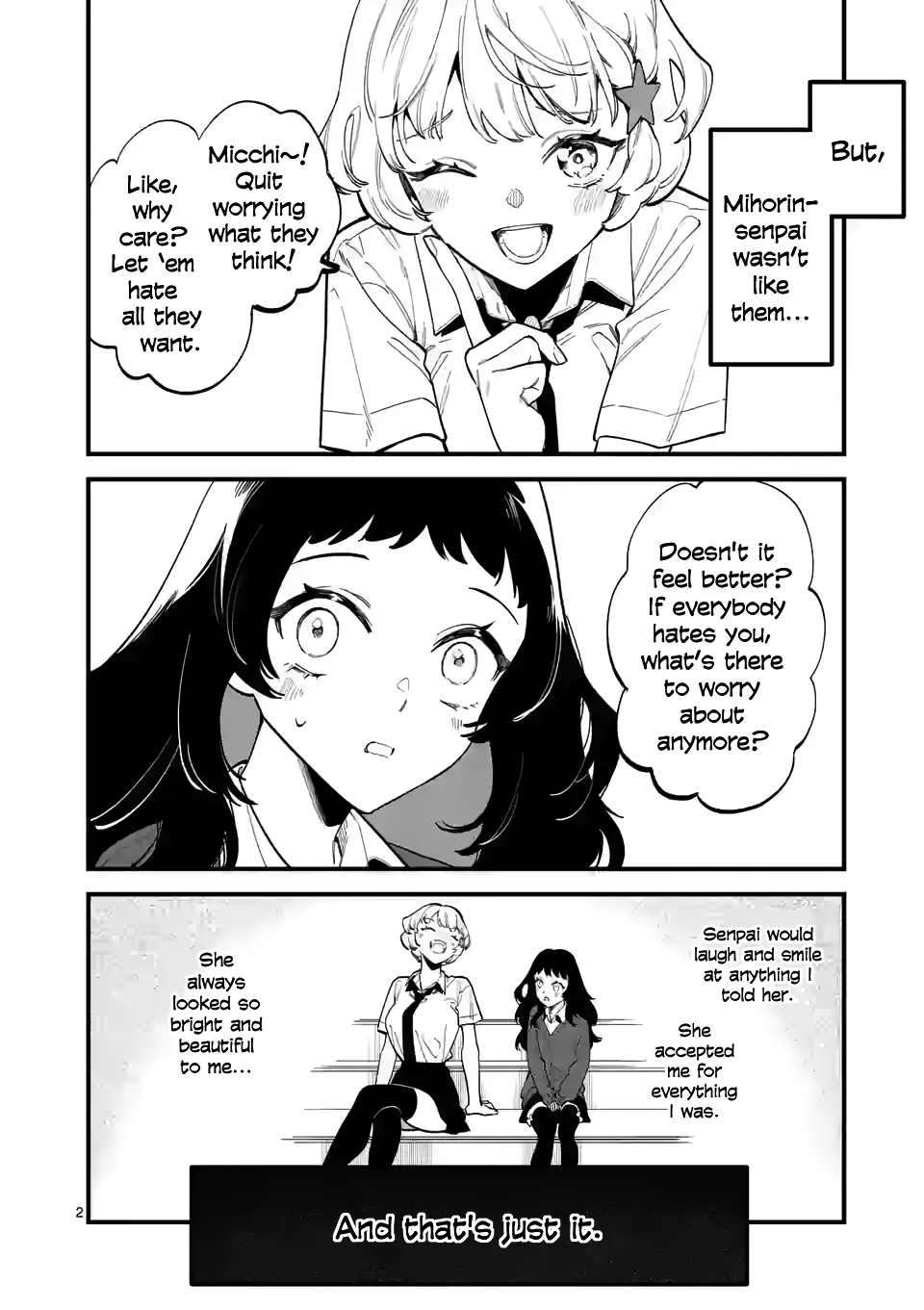 Liar Satsuki Can See Death Chapter 51 page 2 - Chapter 51: Gratitude