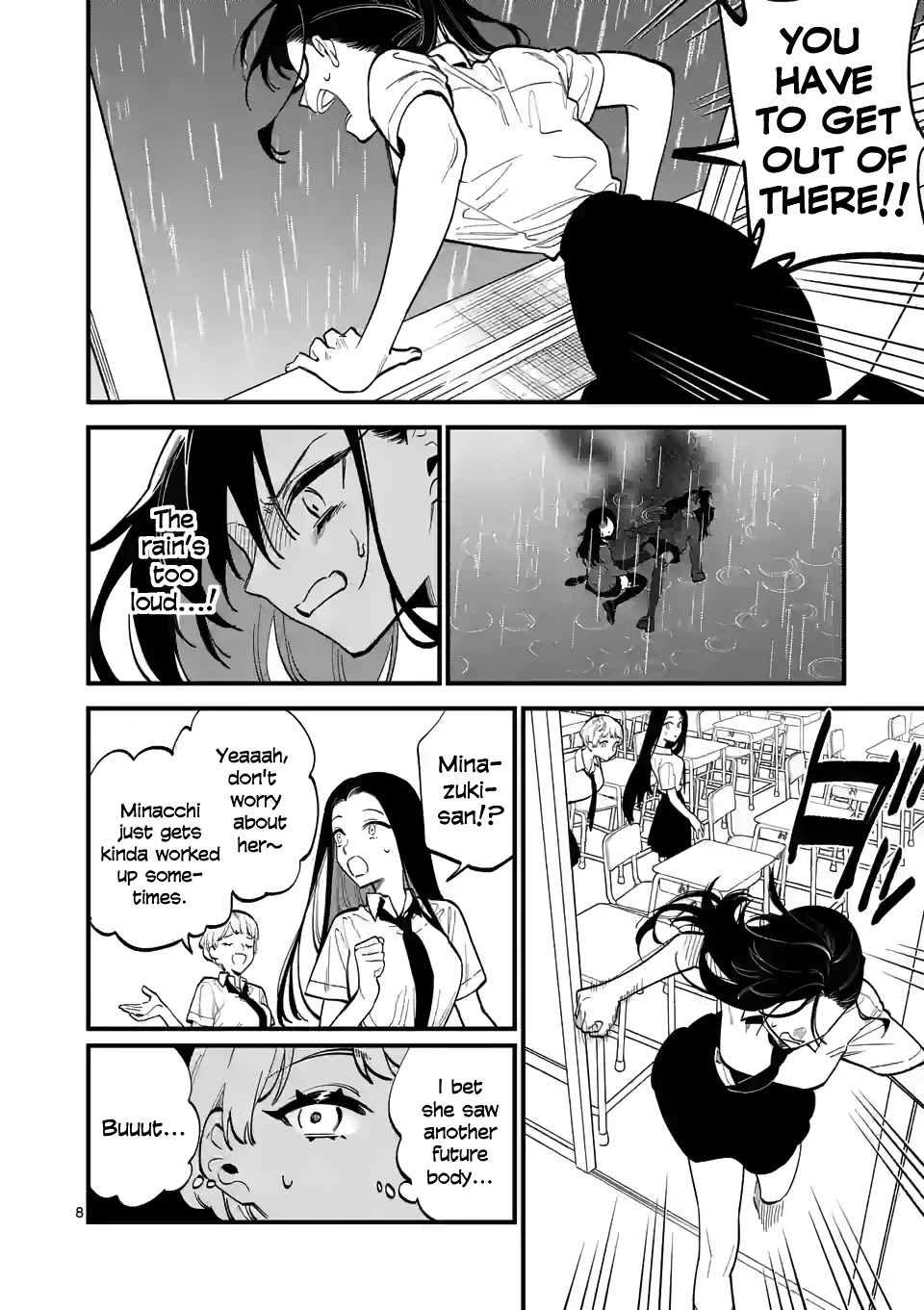 Liar Satsuki Can See Death Chapter 51 page 8 - Chapter 51: Gratitude