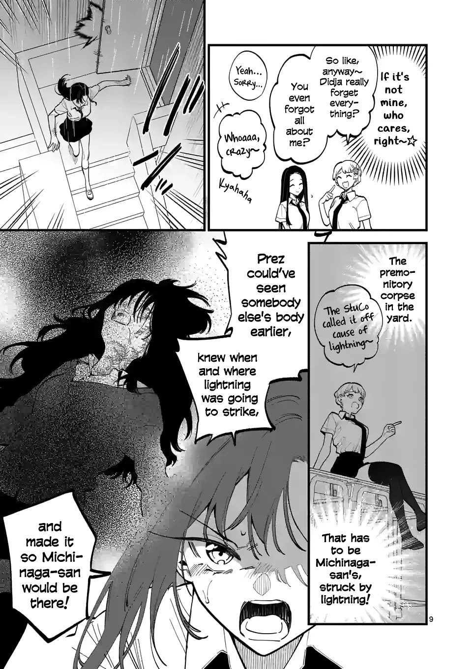 Liar Satsuki Can See Death Chapter 51 page 9 - Chapter 51: Gratitude