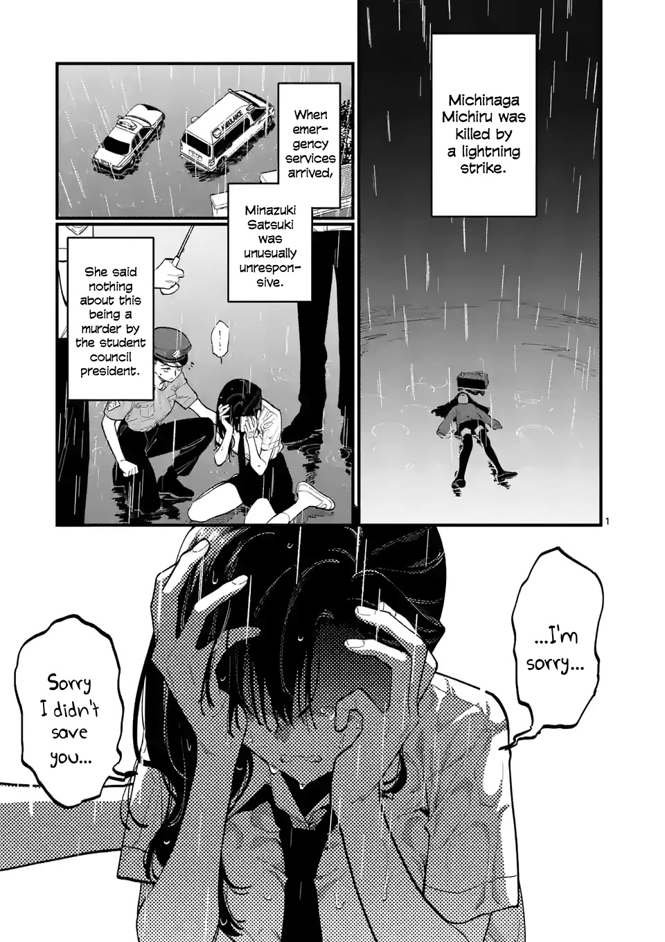 Liar Satsuki Can See Death Chapter 52 page 1 - Chapter 52: Chance Encounter