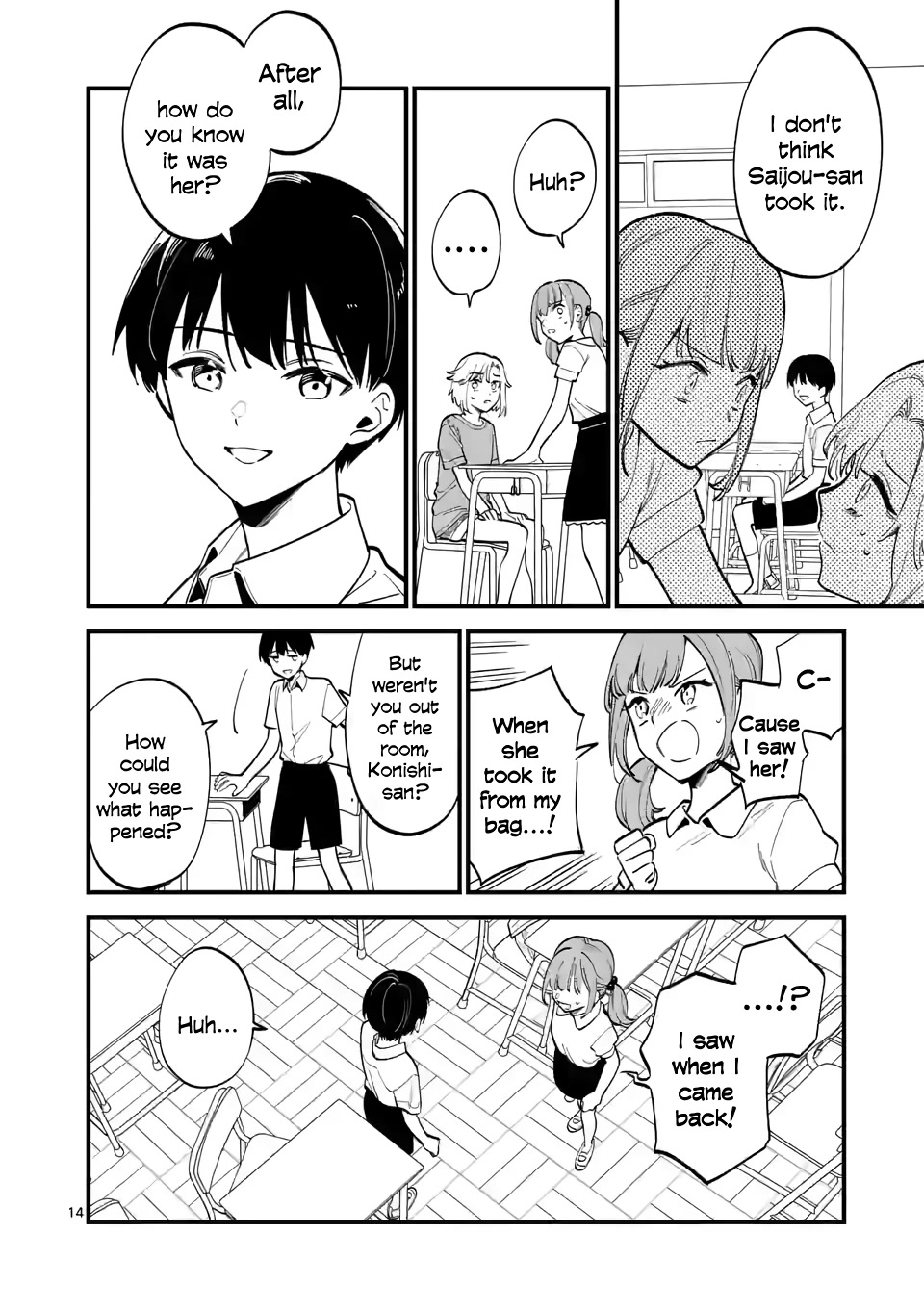 Liar Satsuki Can See Death Chapter 52 page 14 - Chapter 52: Chance Encounter