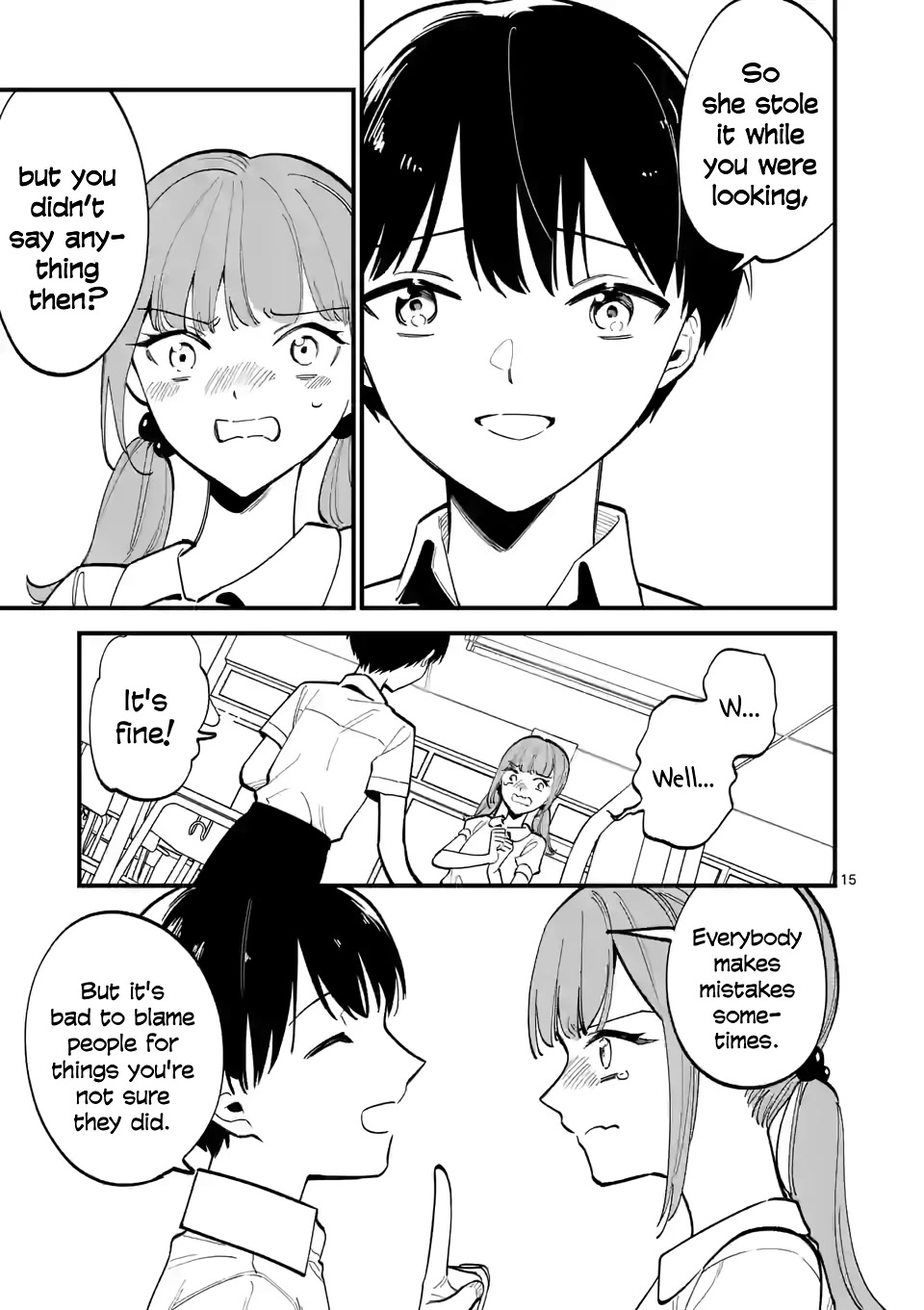 Liar Satsuki Can See Death Chapter 52 page 15 - Chapter 52: Chance Encounter