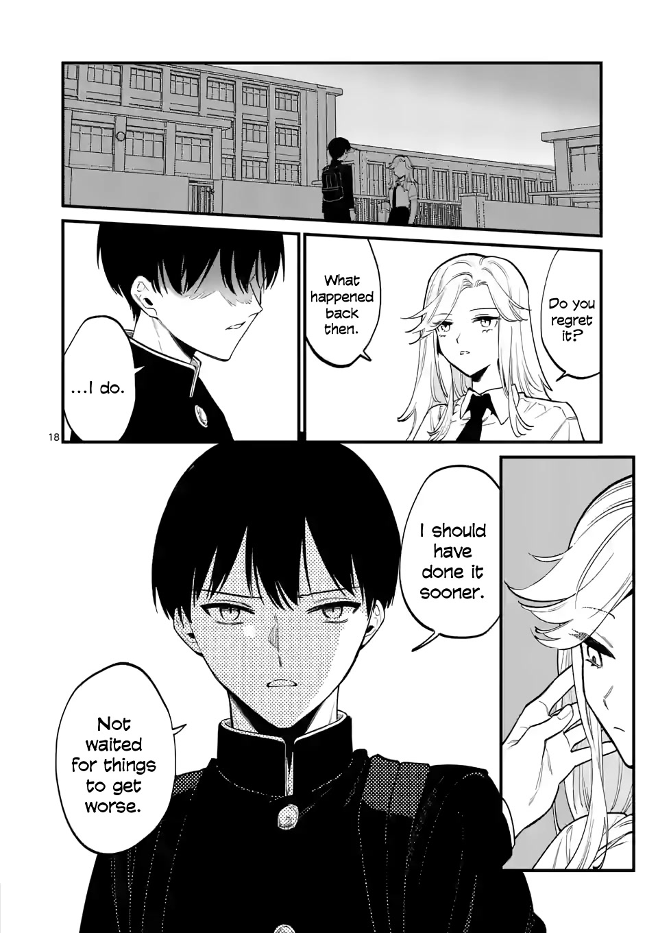 Liar Satsuki Can See Death Chapter 54 page 18 - Chapter 54: Resolution